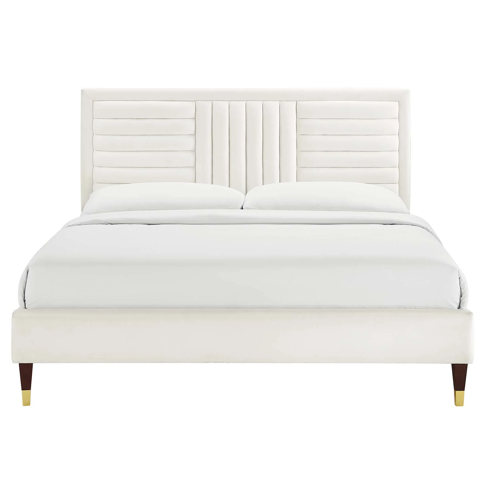 Sofia Channel Tufted Performance Velvet Full Platform Bed By Modway - MOD-6995 - Image 27