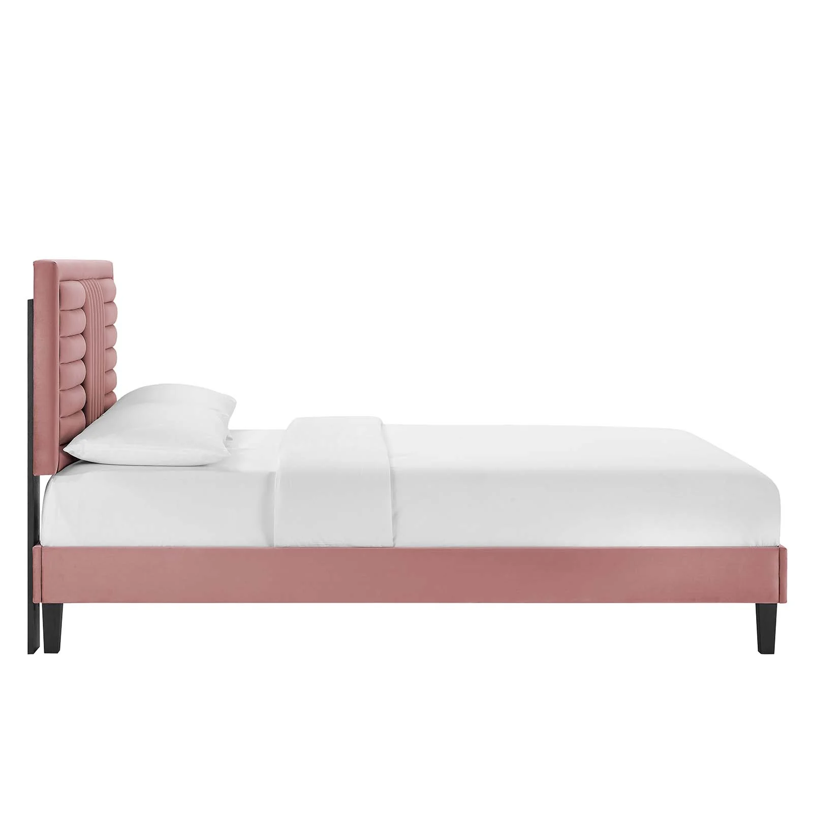 Sofia Channel Tufted Performance Velvet Full Platform Bed By Modway - MOD-6999 - Image 11