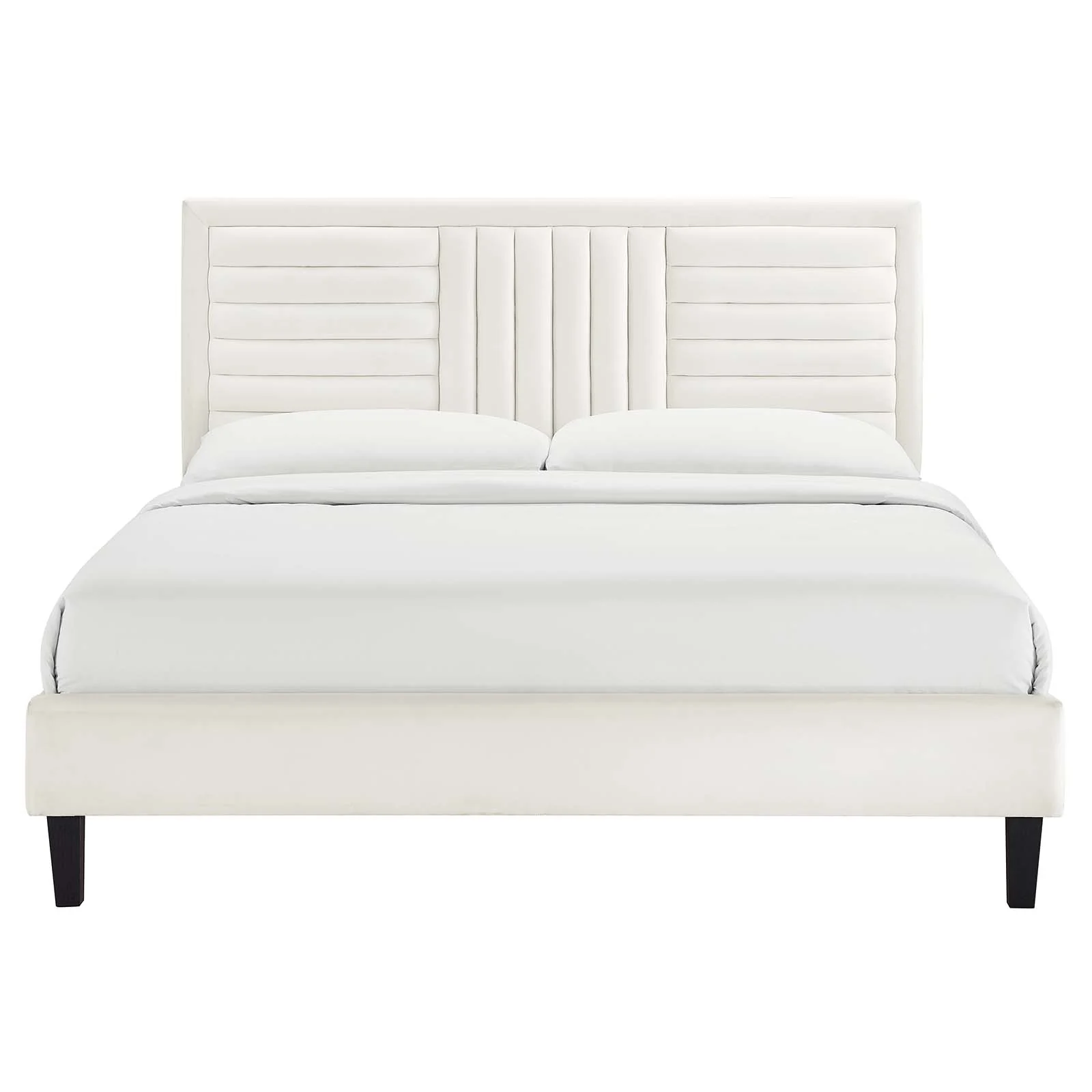 Sofia Channel Tufted Performance Velvet Full Platform Bed By Modway - MOD-6999 - Image 26