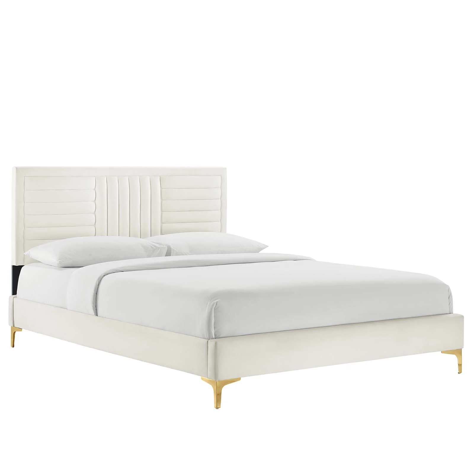 Sofia Channel Tufted Performance Velvet Full Platform Bed By Modway - MOD-7003 - Image 25