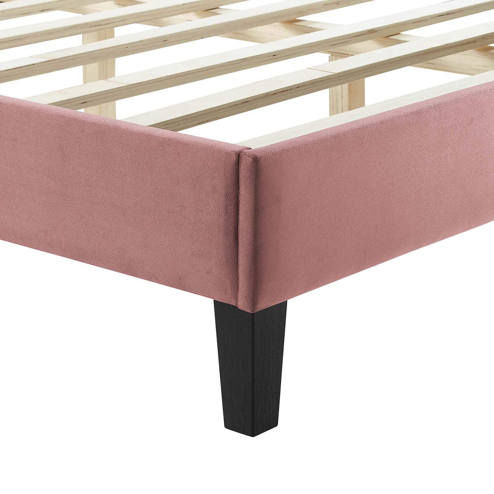 Sofia Channel Tufted Performance Velvet King Platform Bed By Modway - MOD-7011 - Image 12