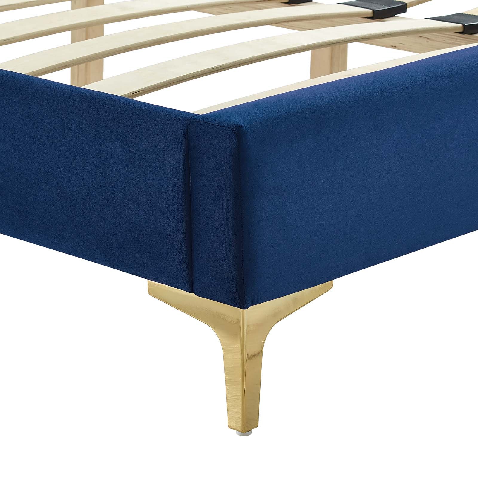 Sofia Channel Tufted Performance Velvet King Platform Bed By Modway - MOD-7015 - Image 21