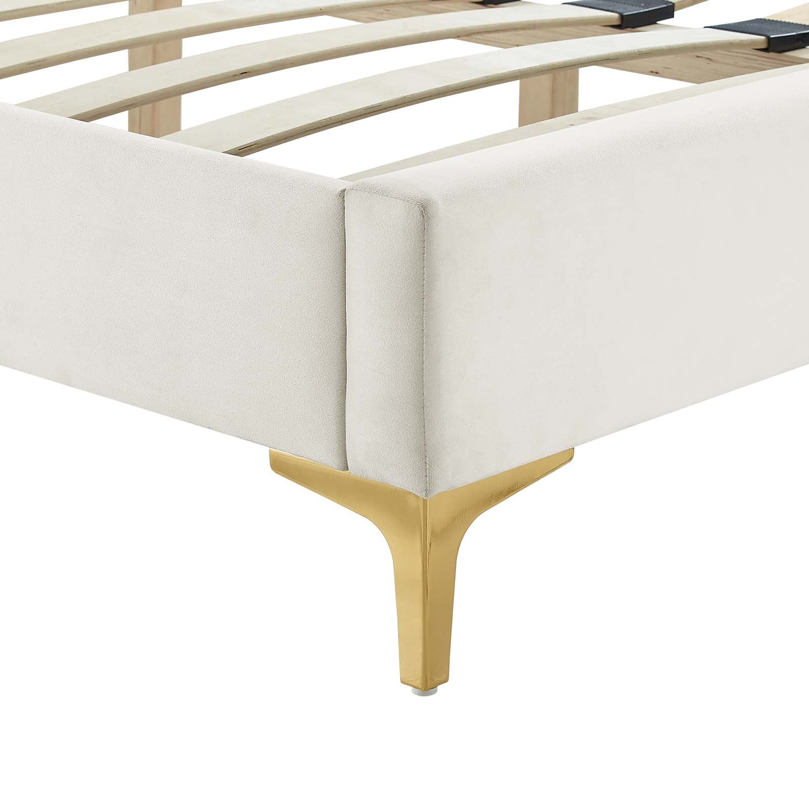 Sofia Channel Tufted Performance Velvet King Platform Bed By Modway - MOD-7015 - Image 29