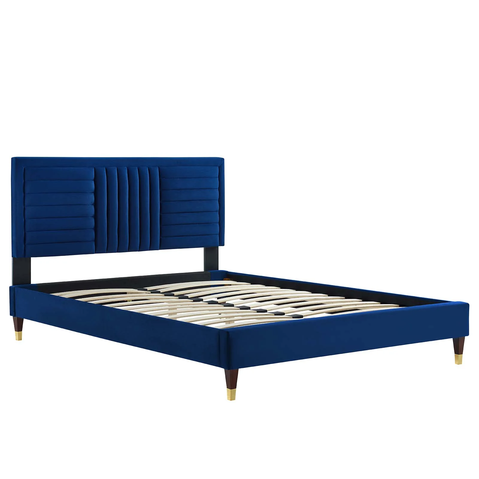 Sofia Channel Tufted Performance Velvet Queen Platform Bed By Modway - MOD-6971 - Image 20