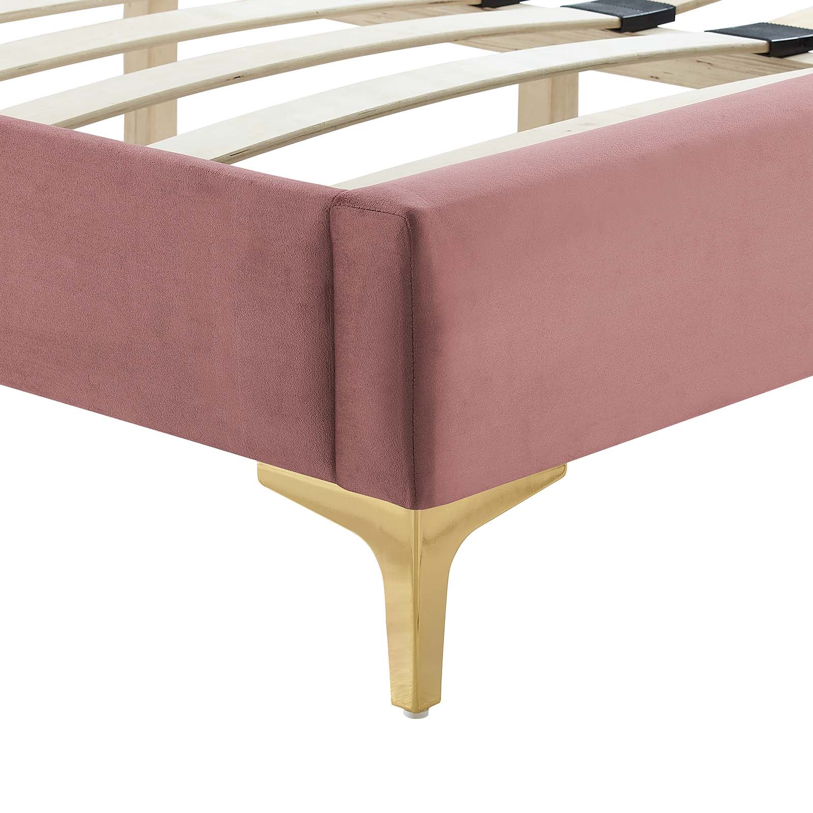 Sofia Channel Tufted Performance Velvet Queen Platform Bed By Modway - MOD-6979 - Image 13