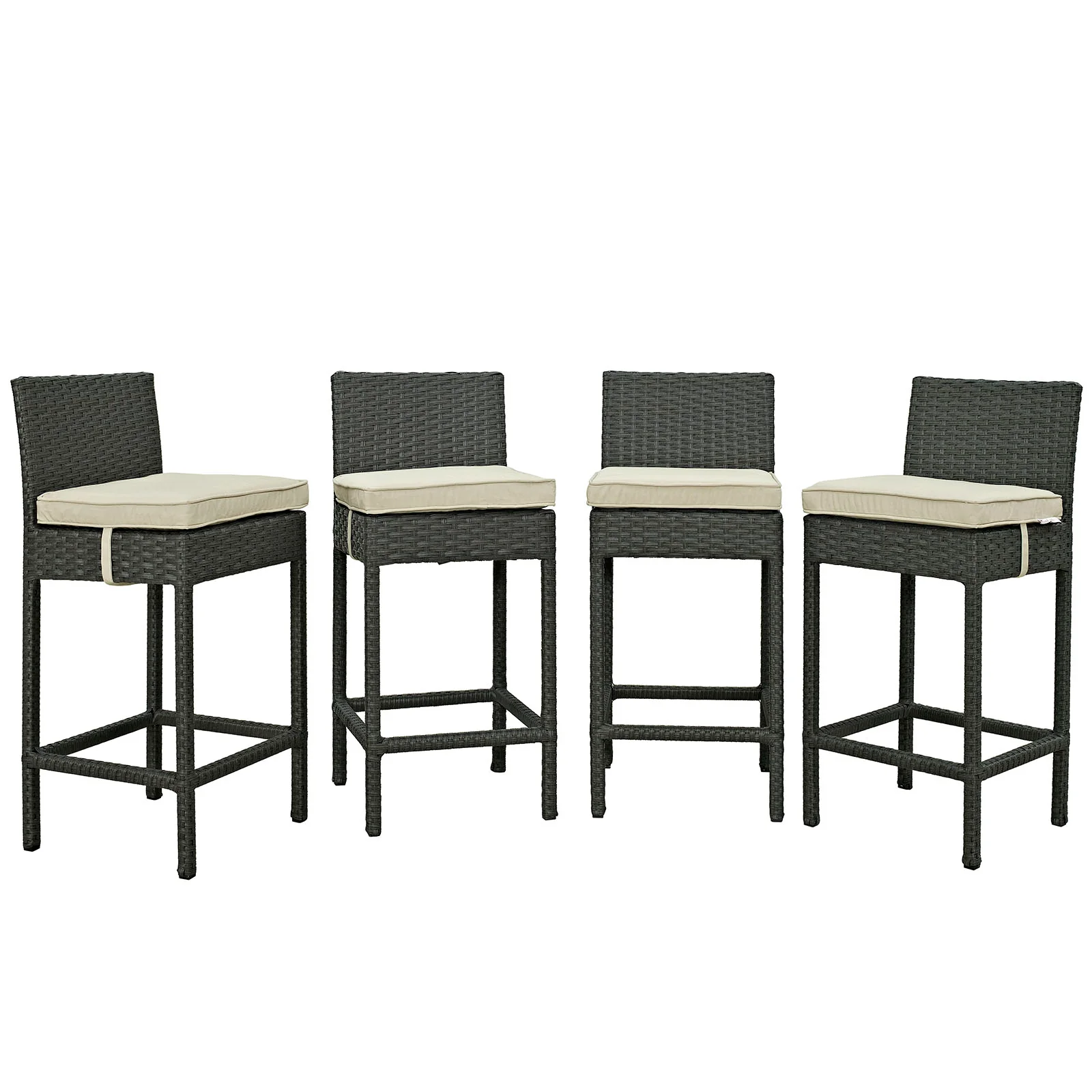 Sojourn 4 Piece Outdoor Patio Sunbrella® Pub Set By Modway - EEI-2196 - Image 2