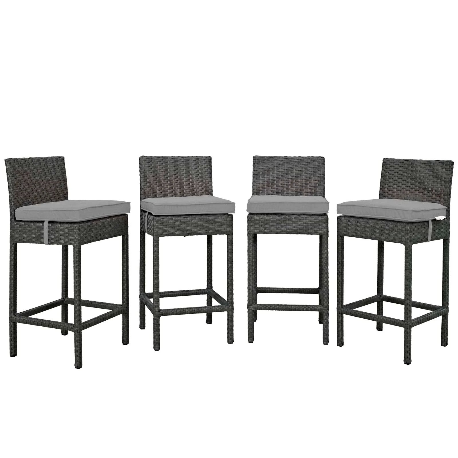 Sojourn 4 Piece Outdoor Patio Sunbrella® Pub Set By Modway - EEI-2196 - Image 4