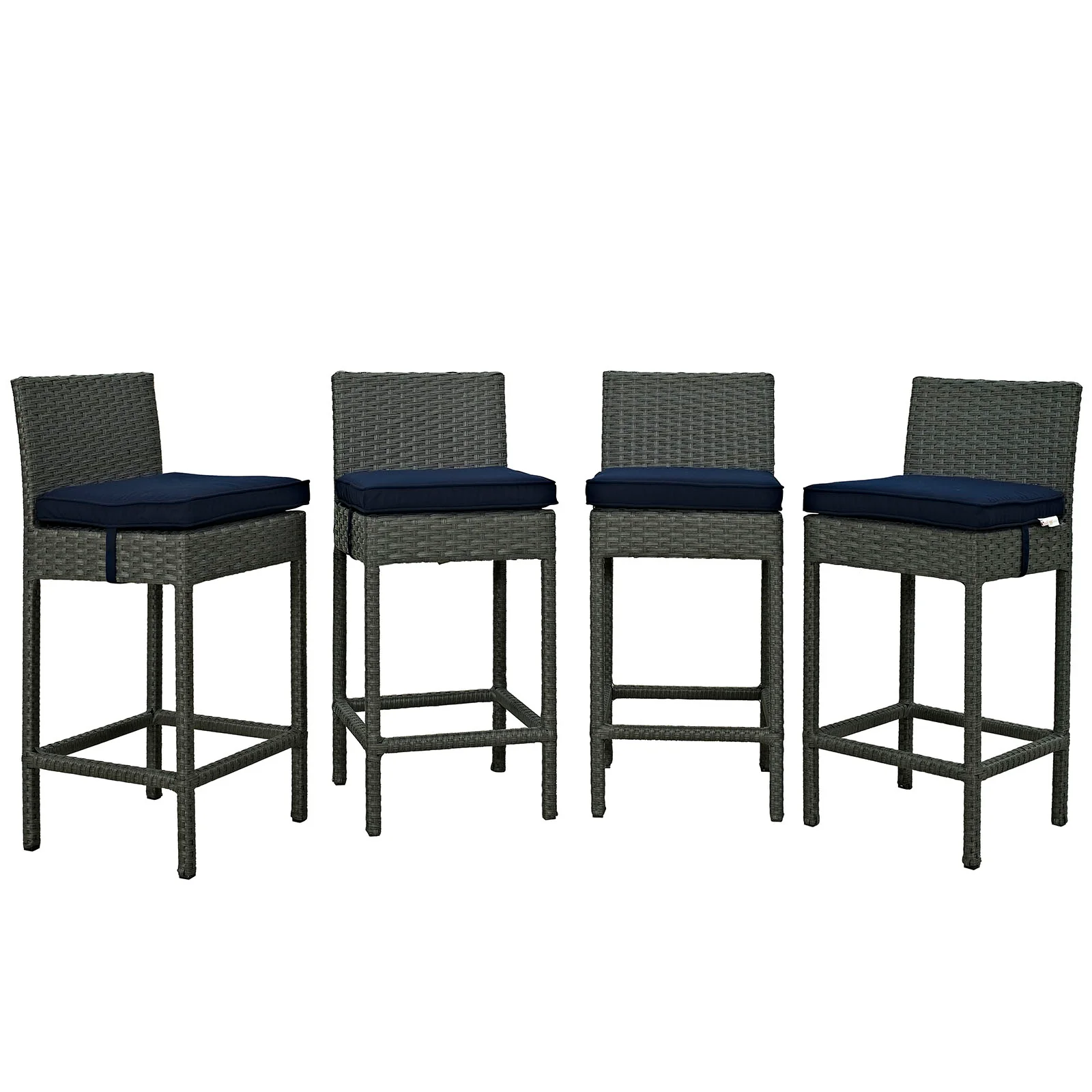 Sojourn 4 Piece Outdoor Patio Sunbrella® Pub Set By Modway - EEI-2196 - Image 6
