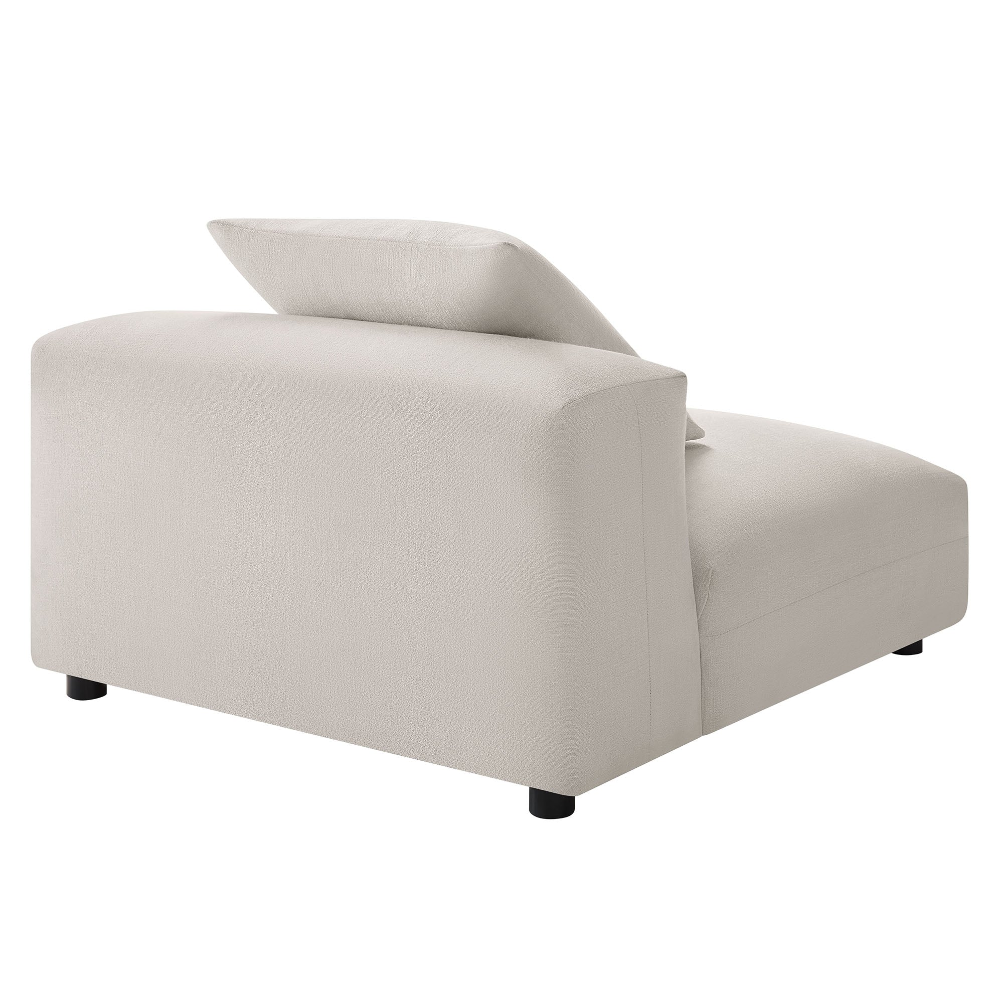 Solace Modular Upholstered Fabric Armless Chair by Modway - Image 21