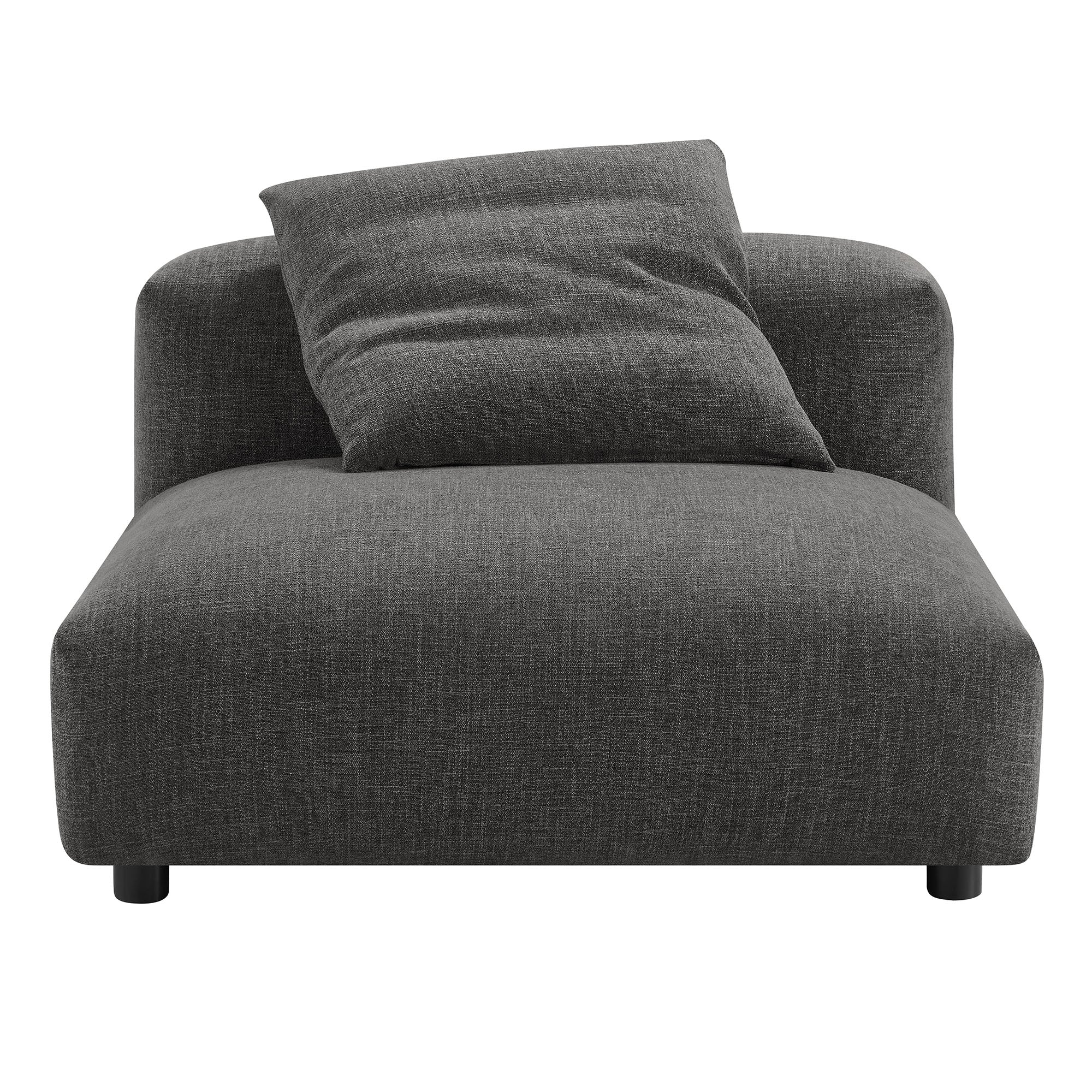Solace Modular Upholstered Fabric Armless Chair by Modway - Image 5