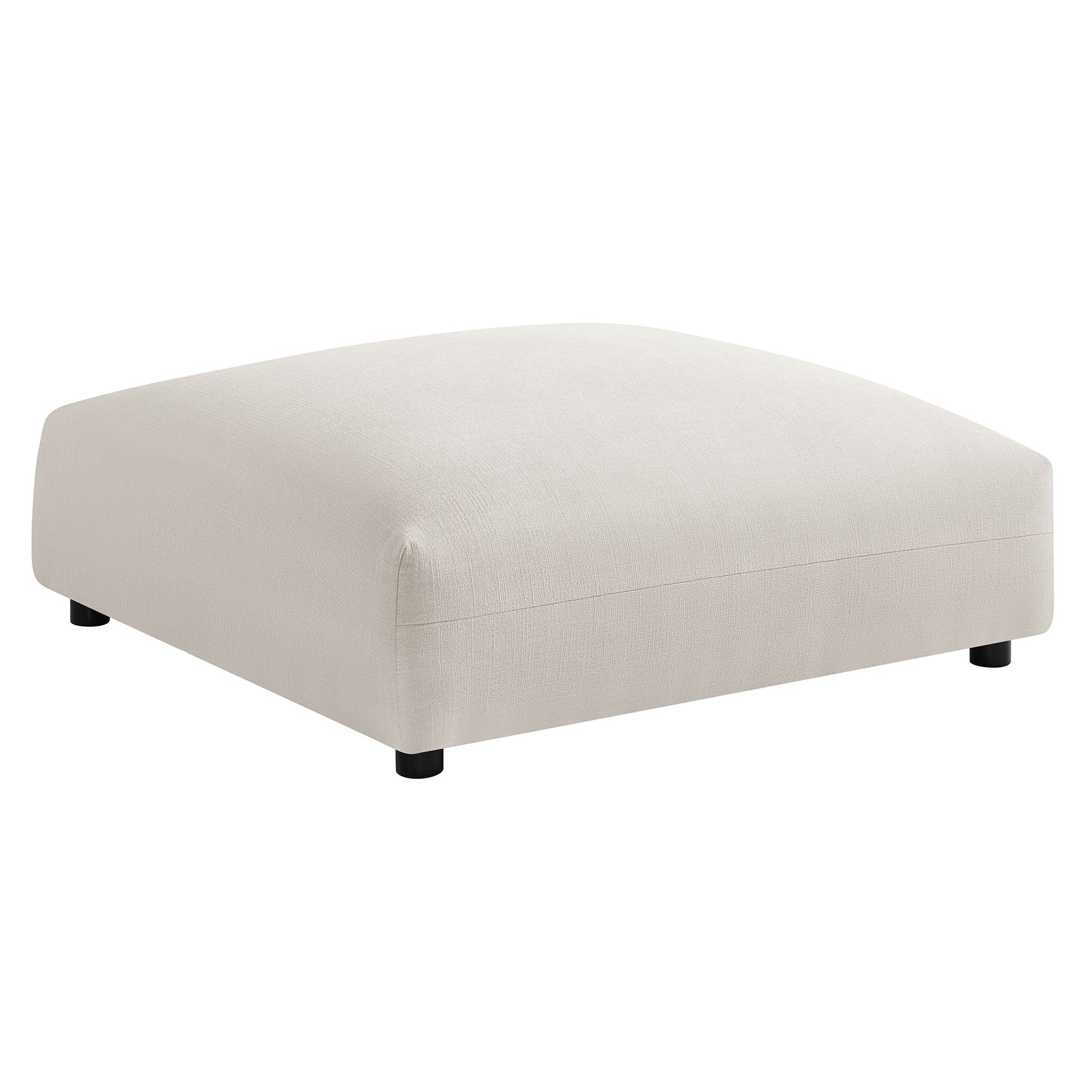 Solace Modular Upholstered Fabric Ottoman by Modway - Image 15