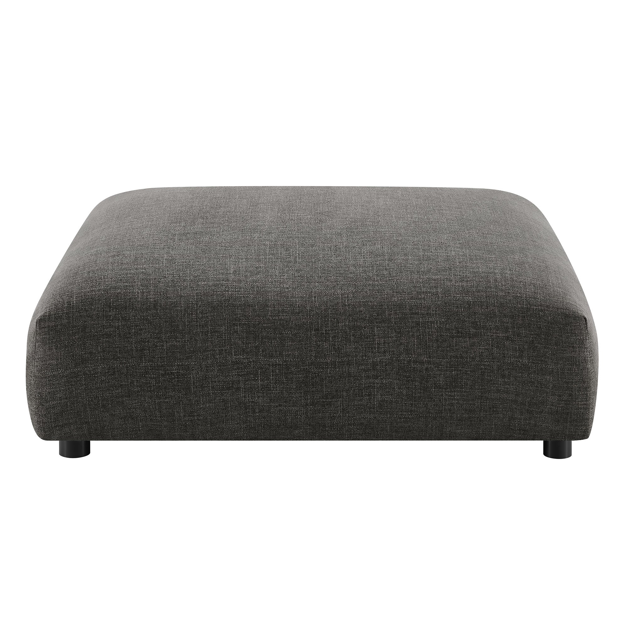 Solace Modular Upholstered Fabric Ottoman by Modway - Image 3