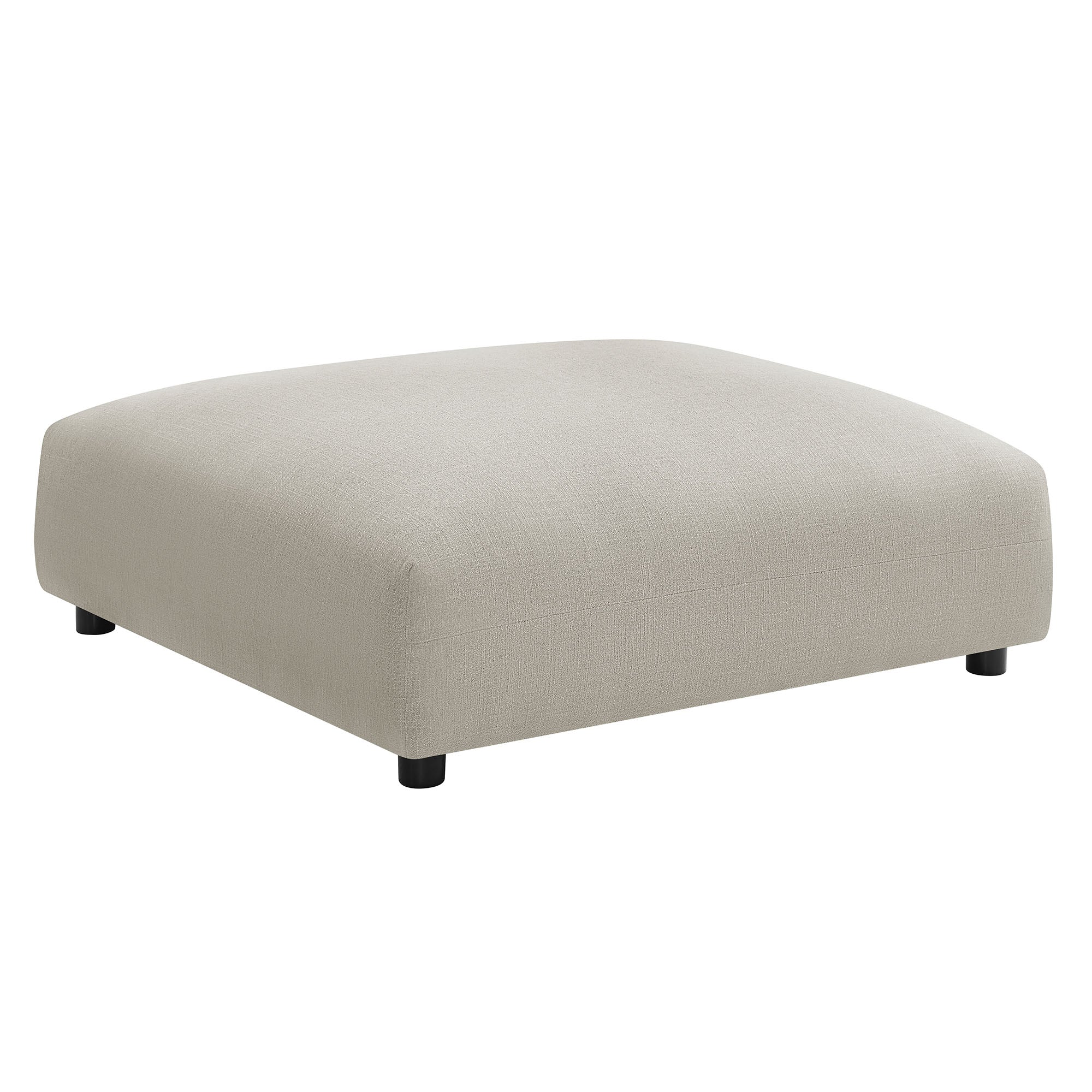 Solace Modular Upholstered Fabric Ottoman by Modway - Image 8