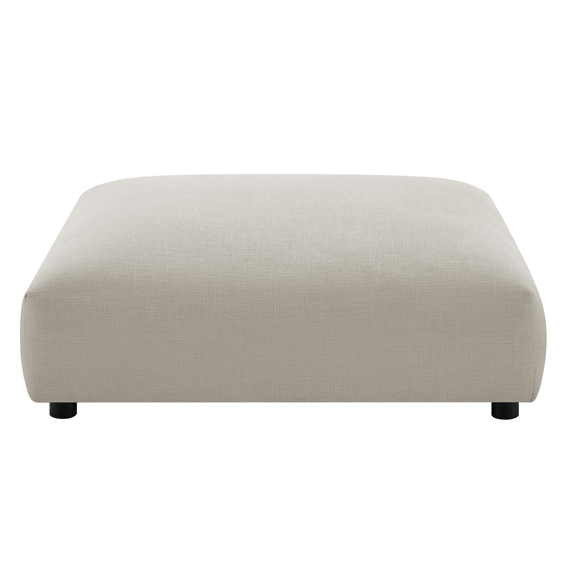 Solace Modular Upholstered Fabric Ottoman by Modway - Image 9