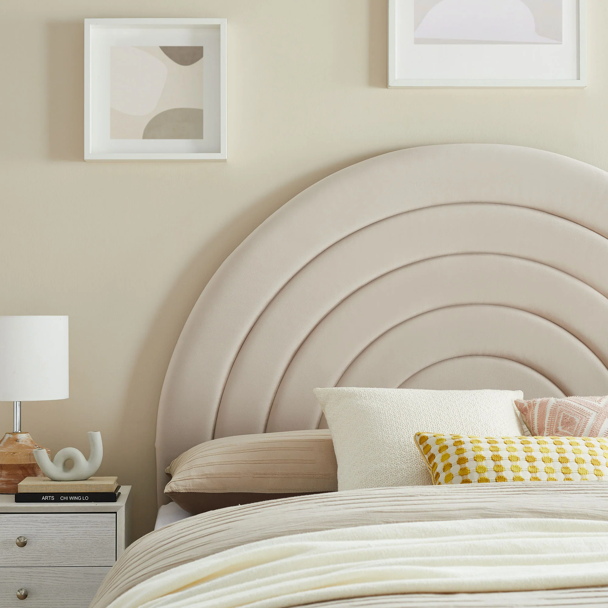 Solana Arched Performance Velvet King Headboard by Modway - Image 5