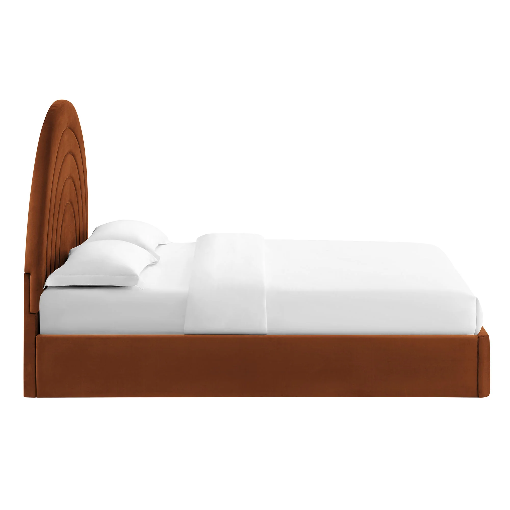 Solana Arched Performance Velvet King Platform Bed by Modway - Image 39