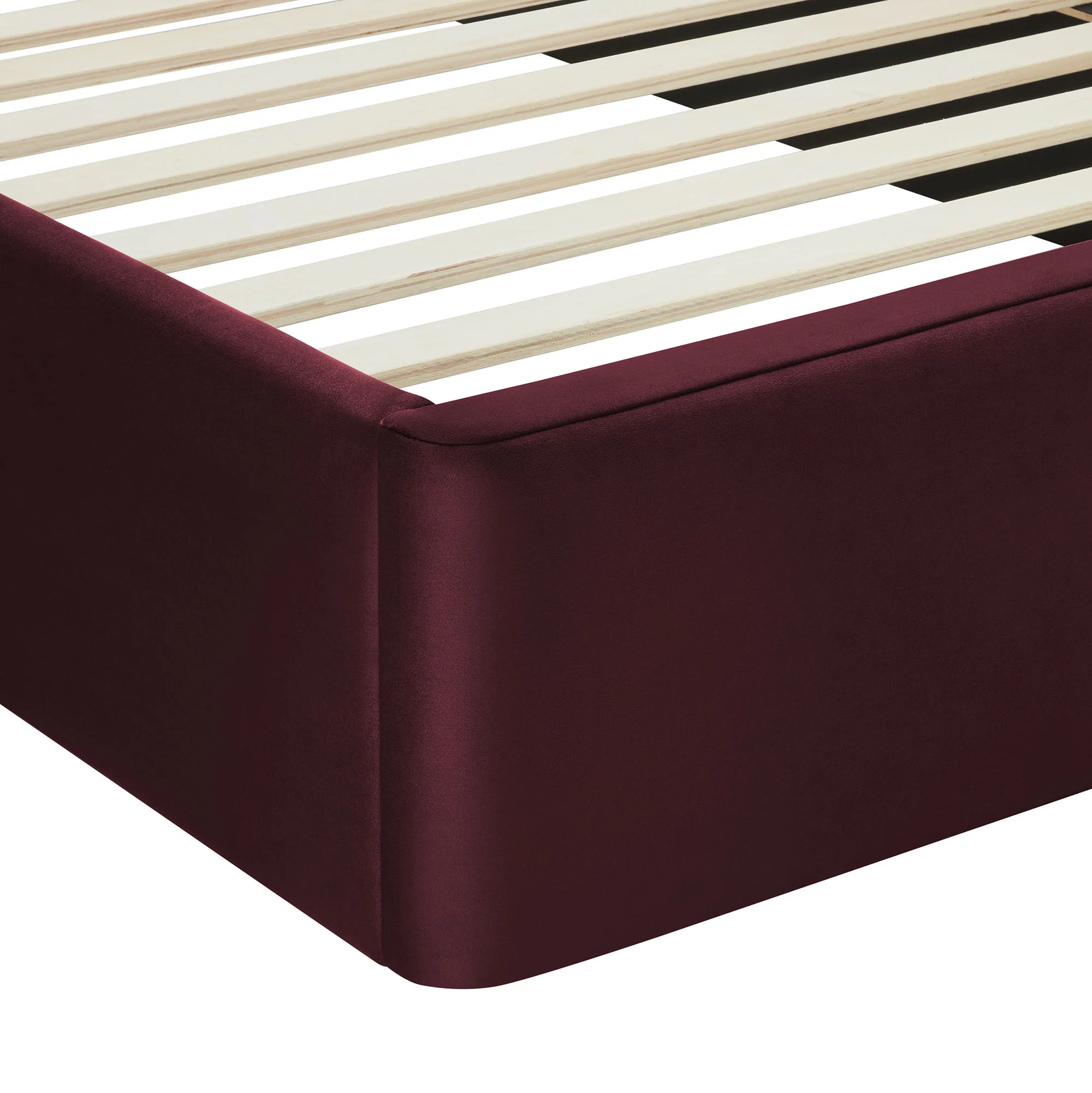 Solana Arched Performance Velvet Queen Platform Bed by Modway - Image 32