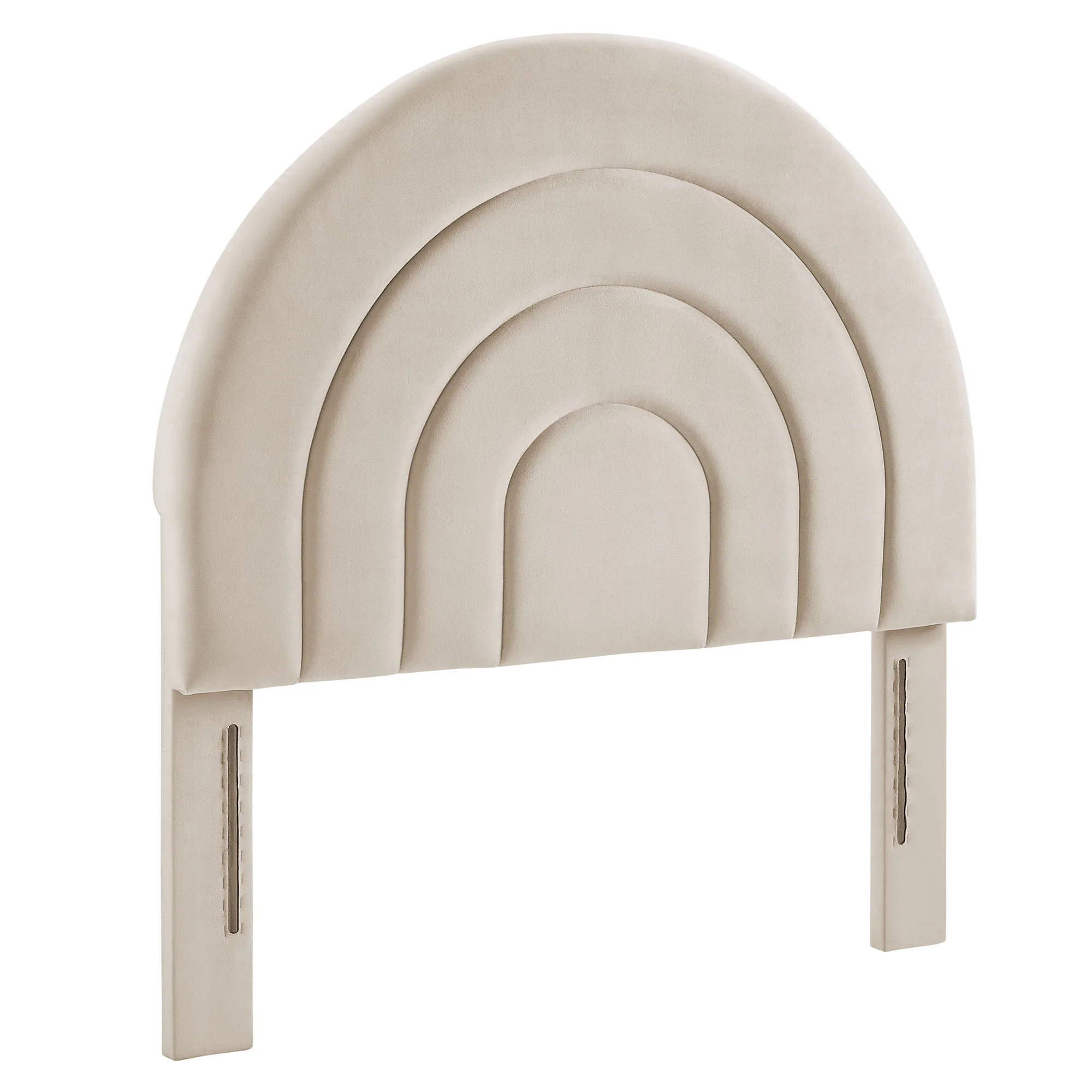 Solana Arched Performance Velvet Twin Headboard by Modway - Image 2