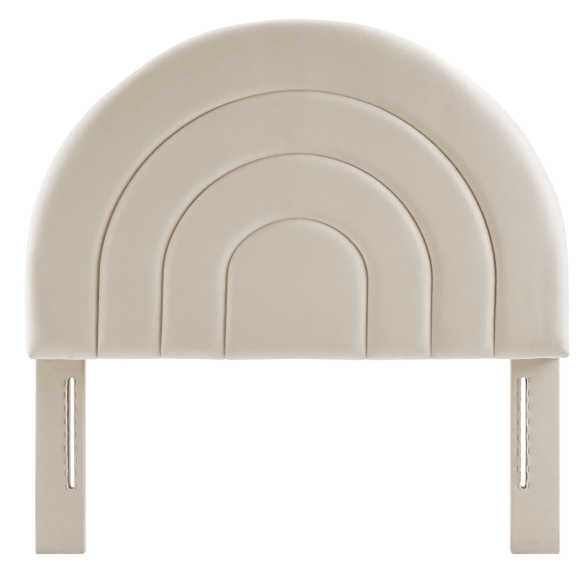 Solana Arched Performance Velvet Twin Headboard by Modway - Image 3