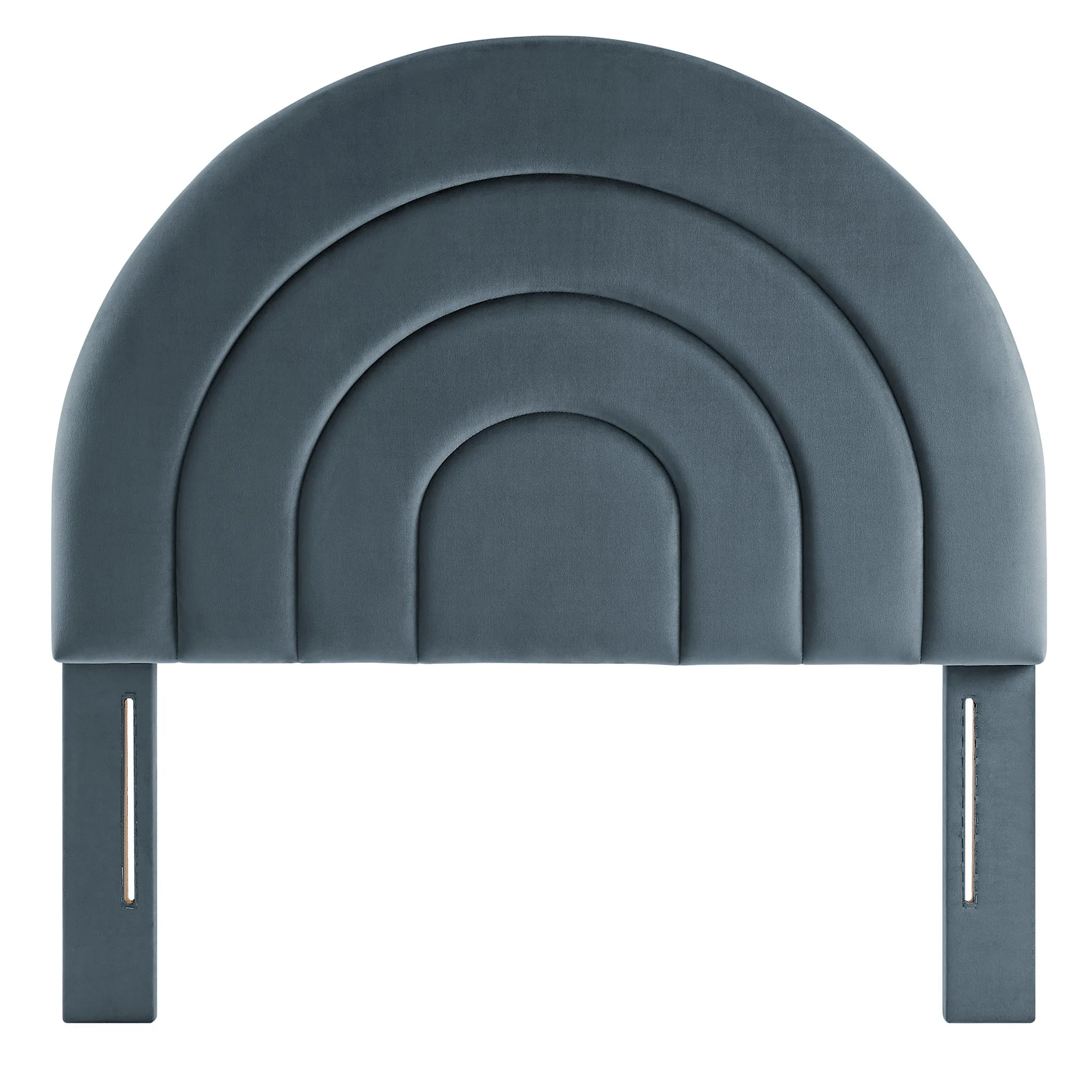 Solana Arched Performance Velvet Twin Headboard by Modway - Image 9