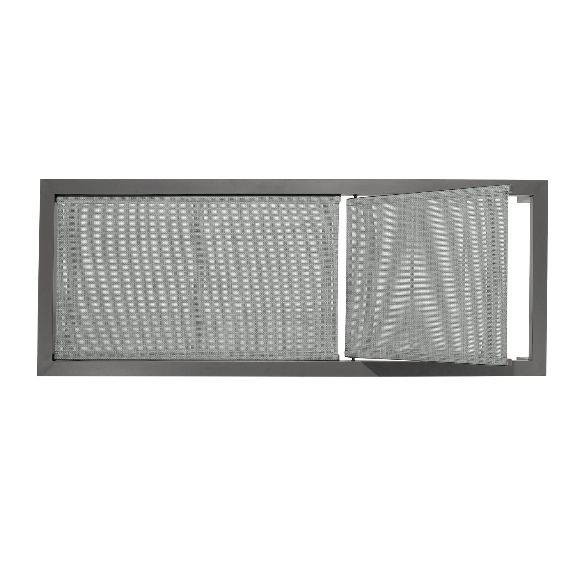 Solana Outdoor Dark Grey Aluminum Stacking Chaise Lounge Chair Set of 2 By Armen Living - Image 4