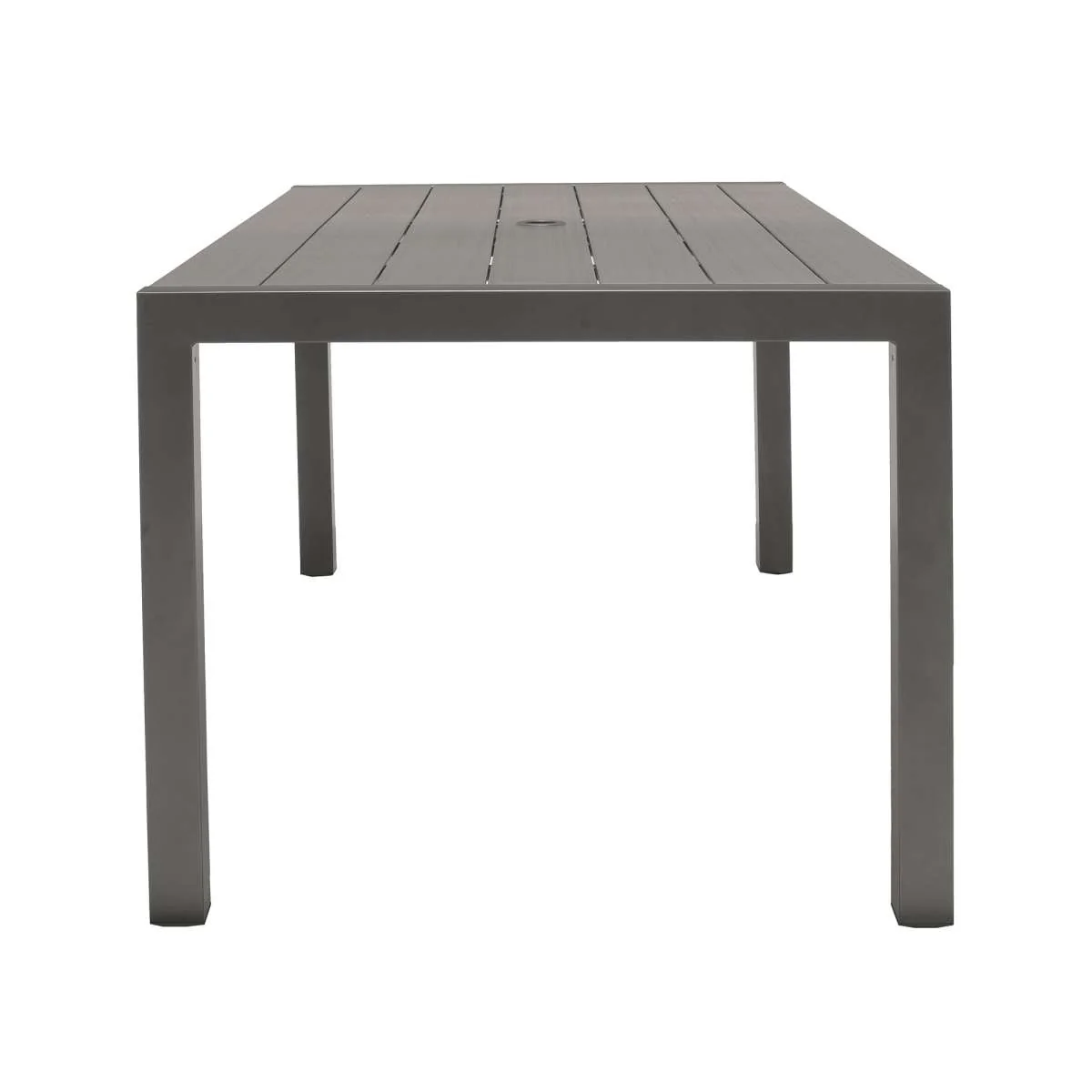 Solana Outdoor Rectangular Aluminum Dining Table By Armen Living - Image 4