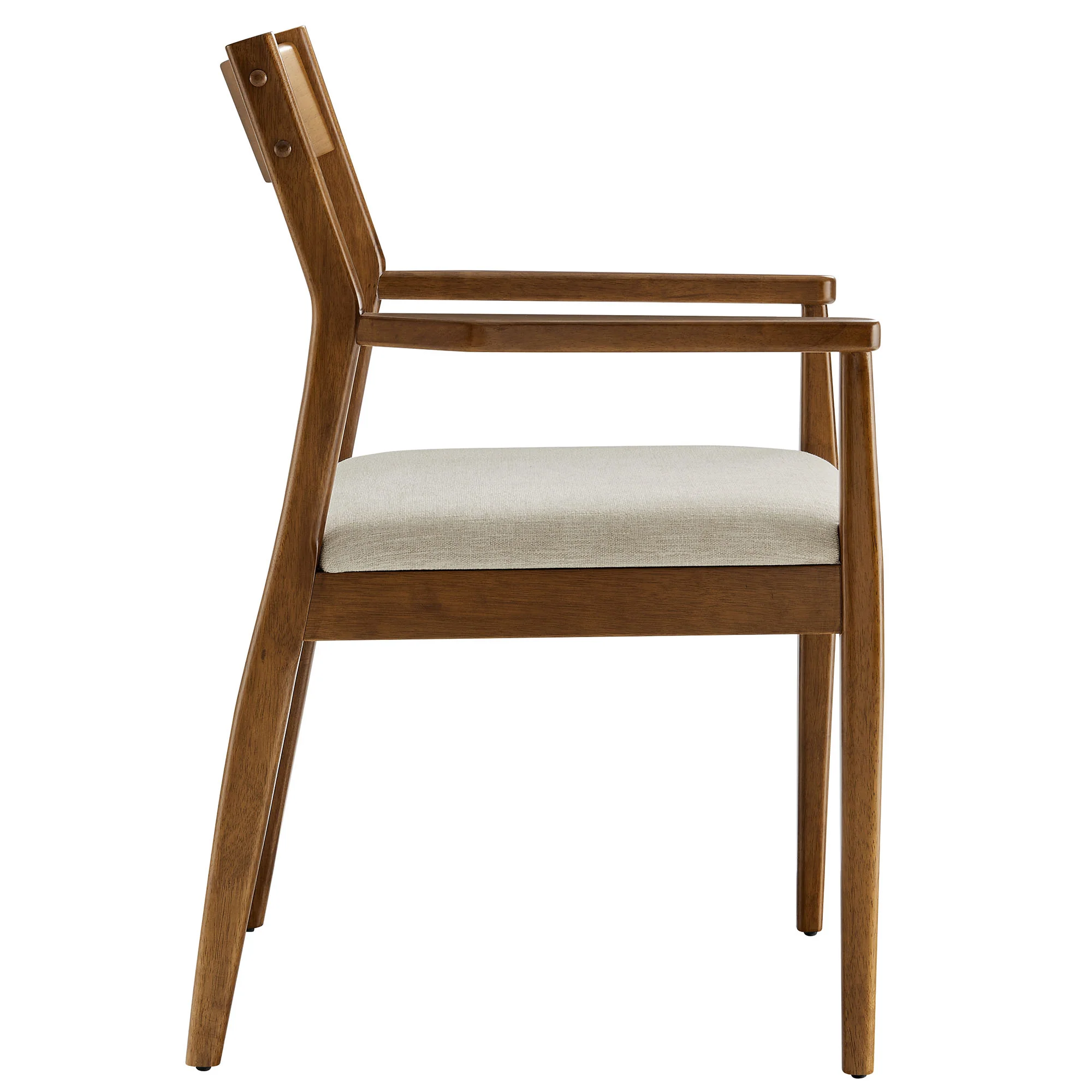Solara Fabric Wood Dining Armchairs Set of 2 by Modway - Image 13