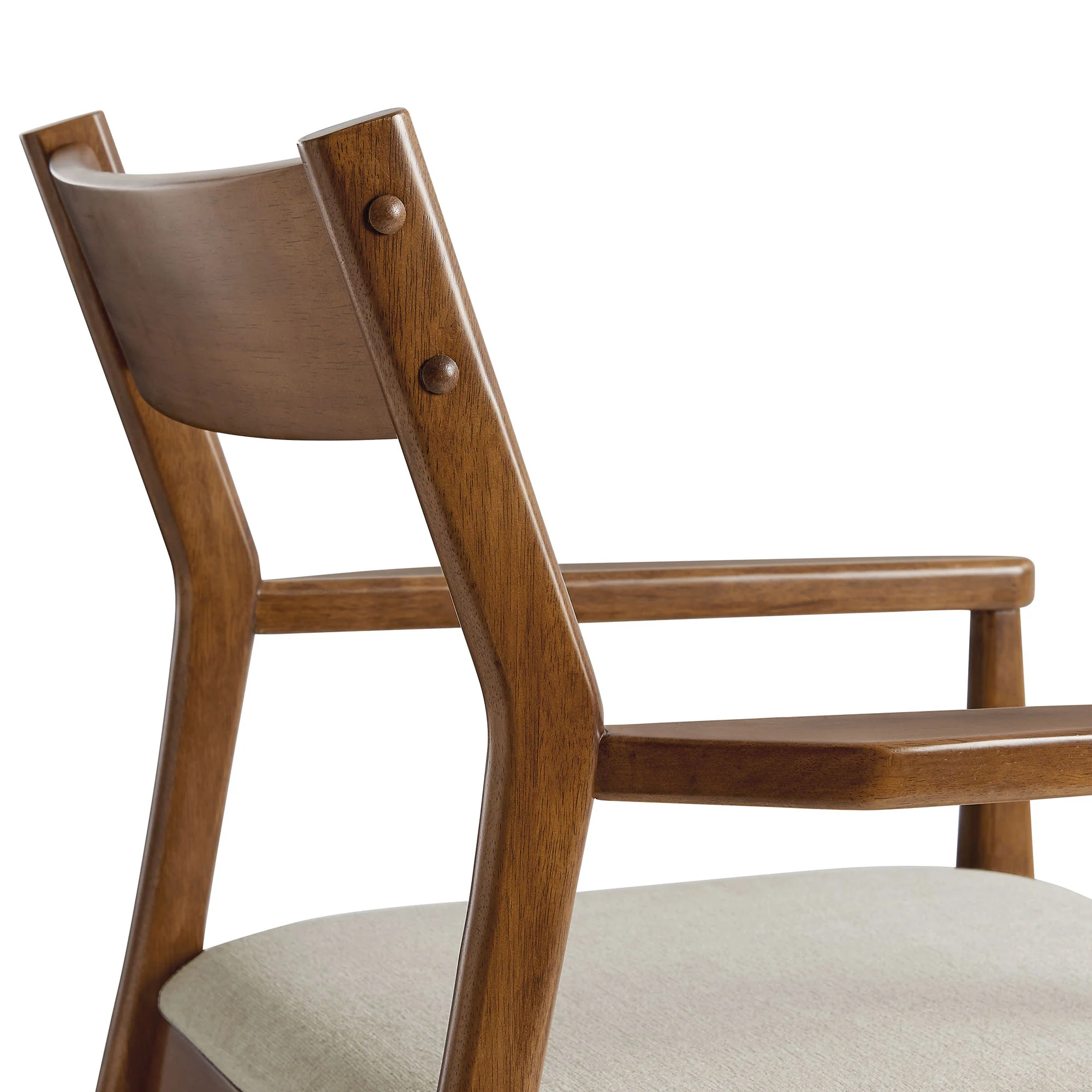 Solara Fabric Wood Dining Armchairs Set of 2 by Modway - Image 16