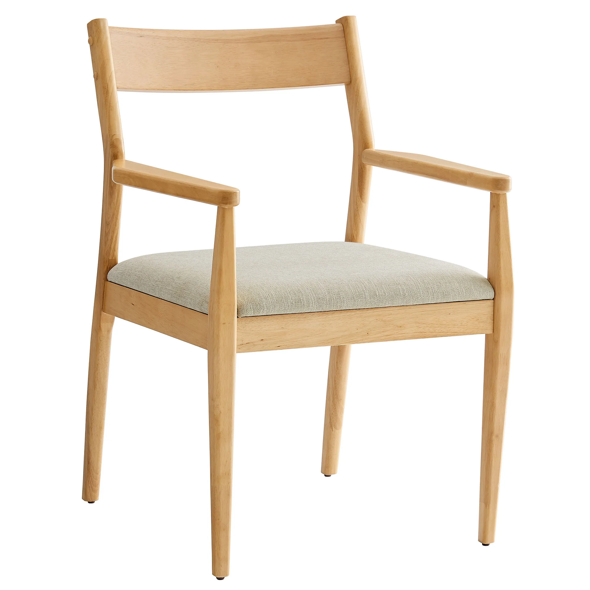 Solara Fabric Wood Dining Armchairs Set of 2 by Modway - Image 3