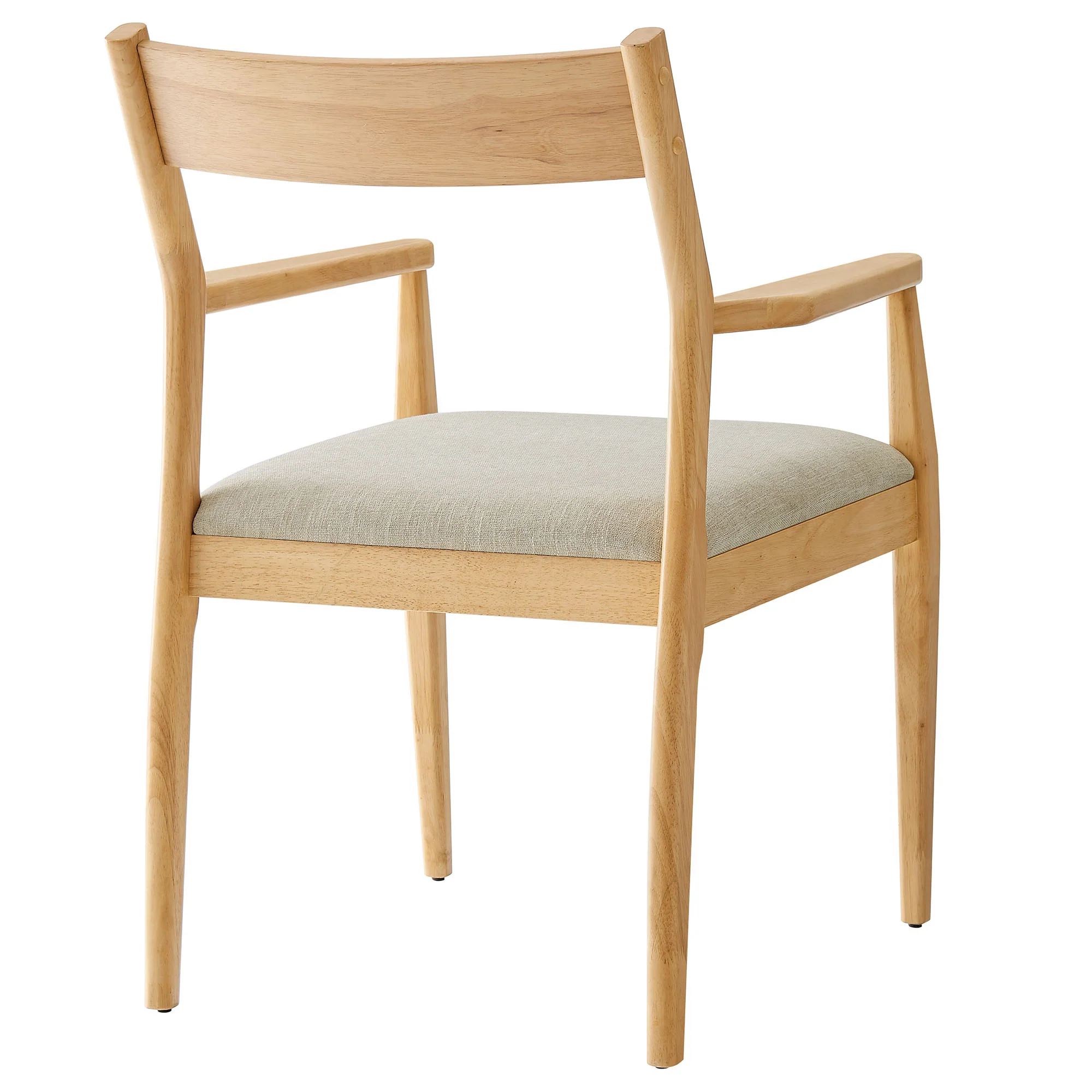 Solara Fabric Wood Dining Armchairs Set of 2 by Modway - Image 5