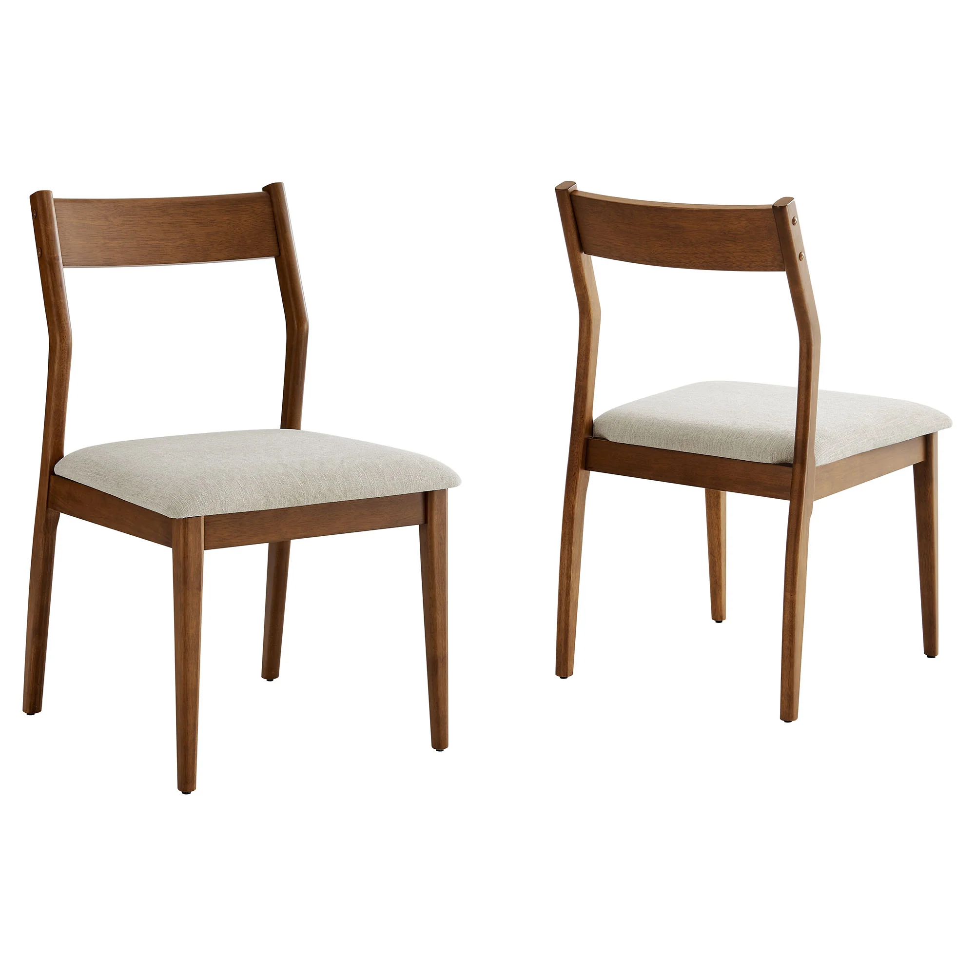 Solara Fabric Wood Dining Side Chairs Set of 2 by Modway - Image 11