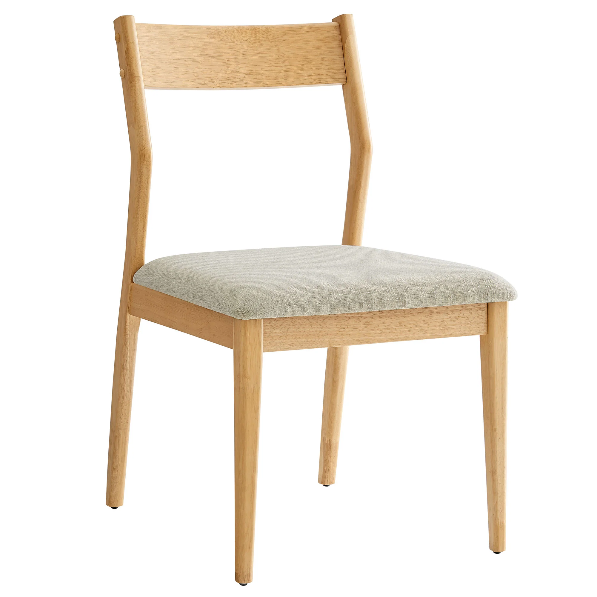 Solara Fabric Wood Dining Side Chairs Set of 2 by Modway - Image 3