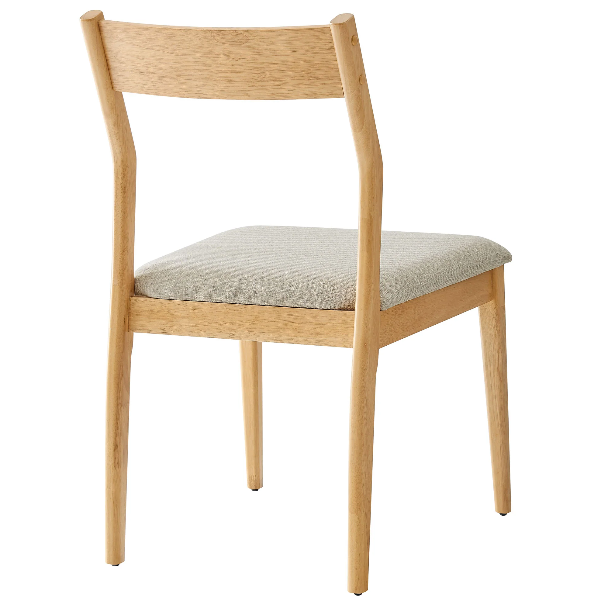 Solara Fabric Wood Dining Side Chairs Set of 2 by Modway - Image 5