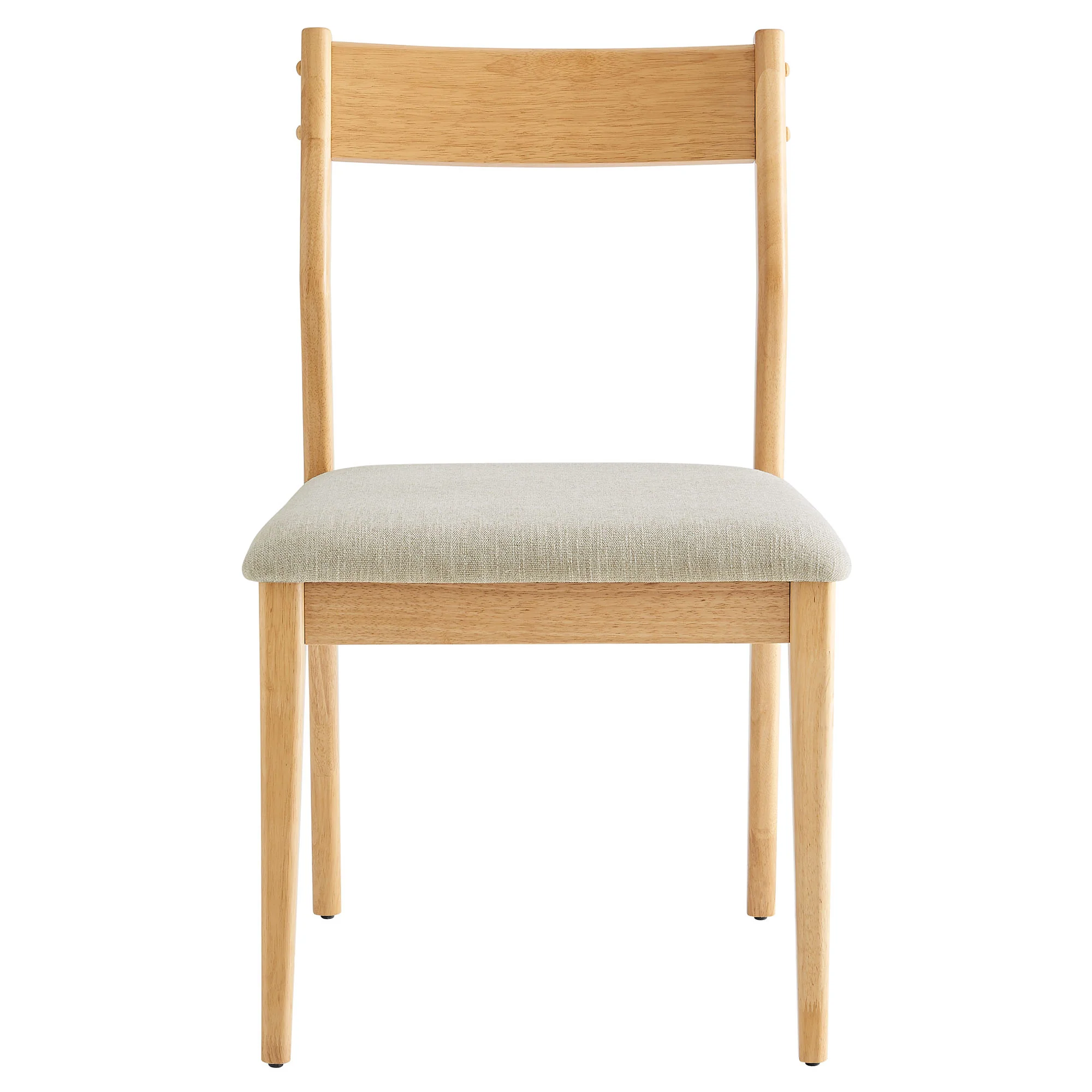 Solara Fabric Wood Dining Side Chairs Set of 2 by Modway - Image 6