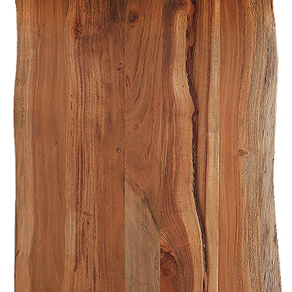 Solid Acacia Wood Live Edge Dining Table By Homeroots - Image 4