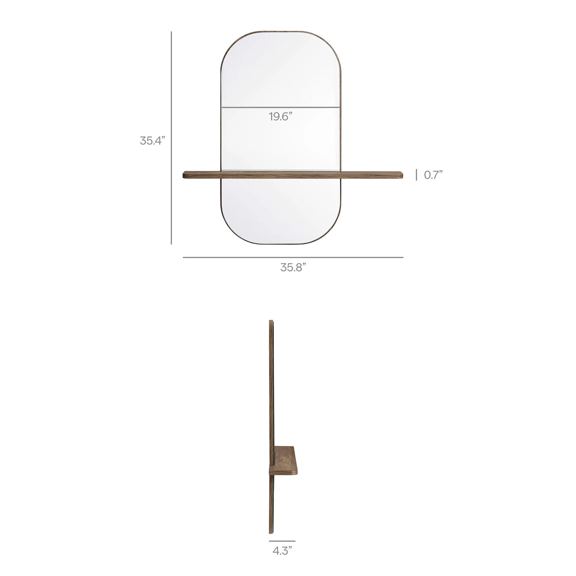 Solstice Large Oval Mirror by Modway - Image 16