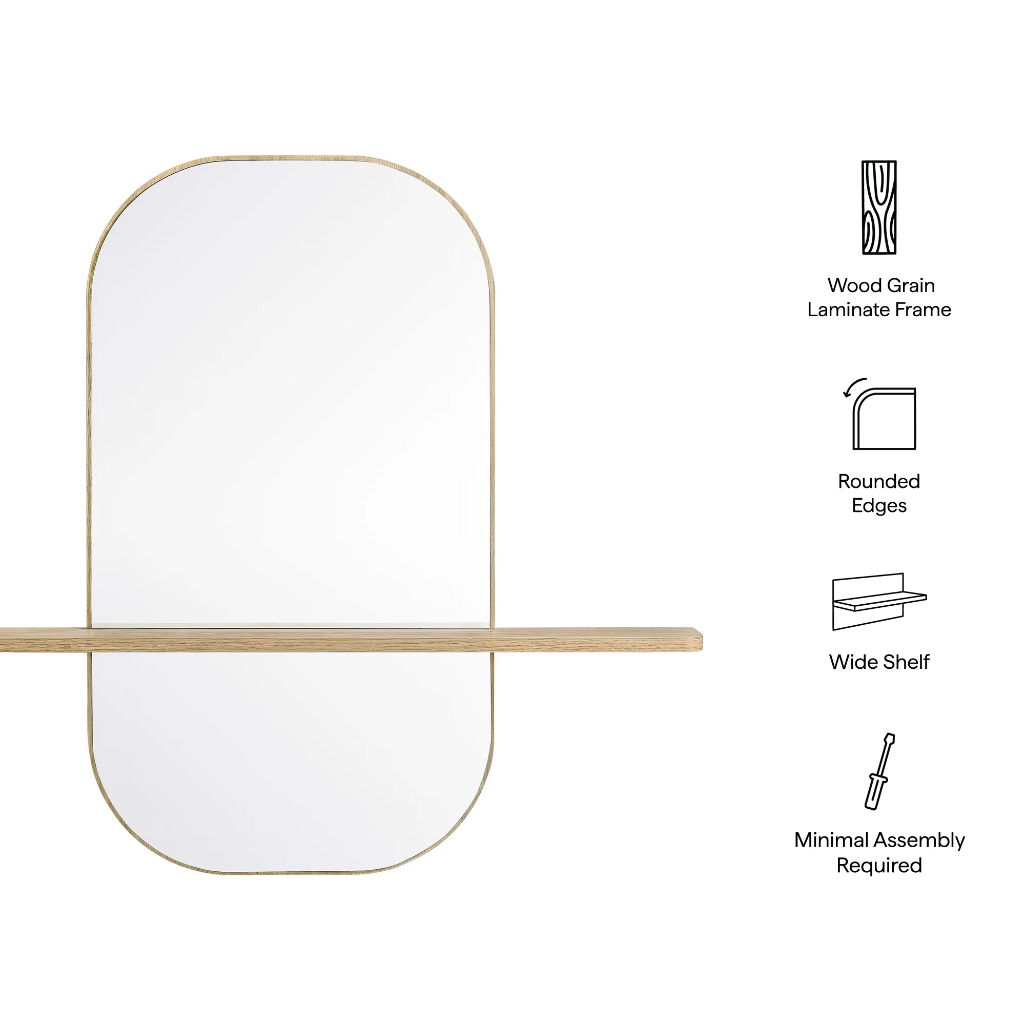 Solstice Large Oval Mirror by Modway - Image 7