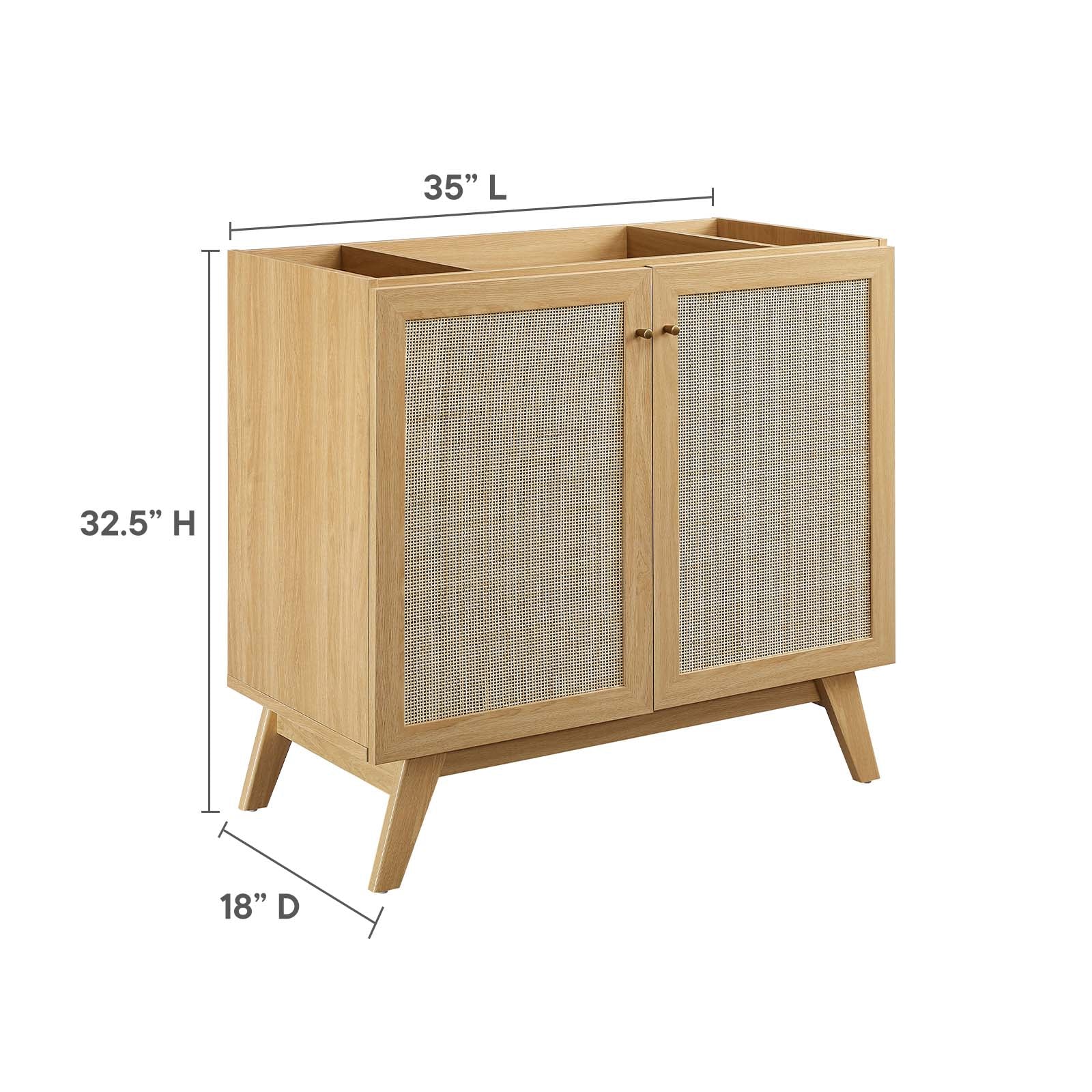 Soma 36” Bathroom Vanity Cabinet (Sink Basin Not Included) By Modway - EEI-6588 - Image 9