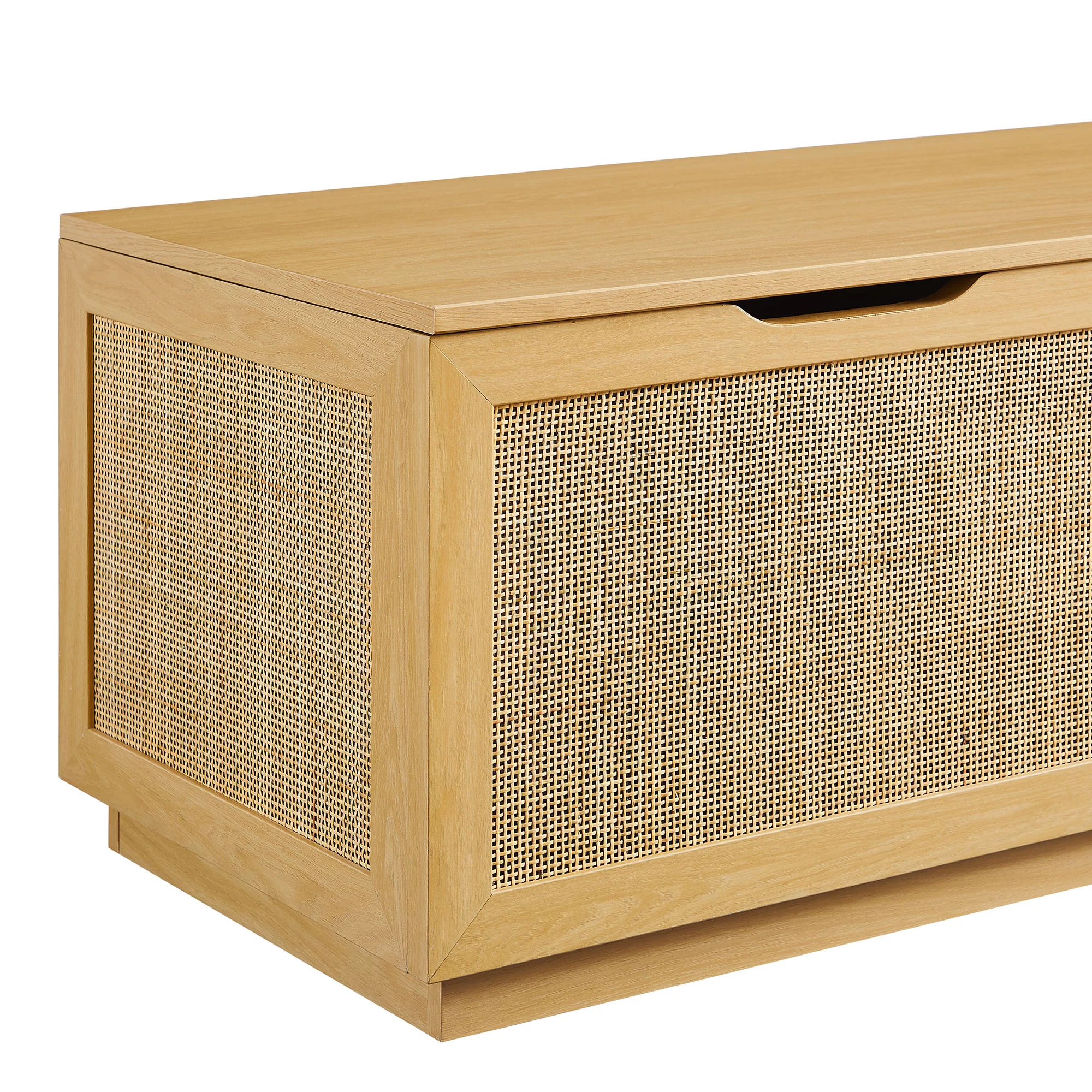 Soma 47" Rattan Storage Bench by Modway - Image 6