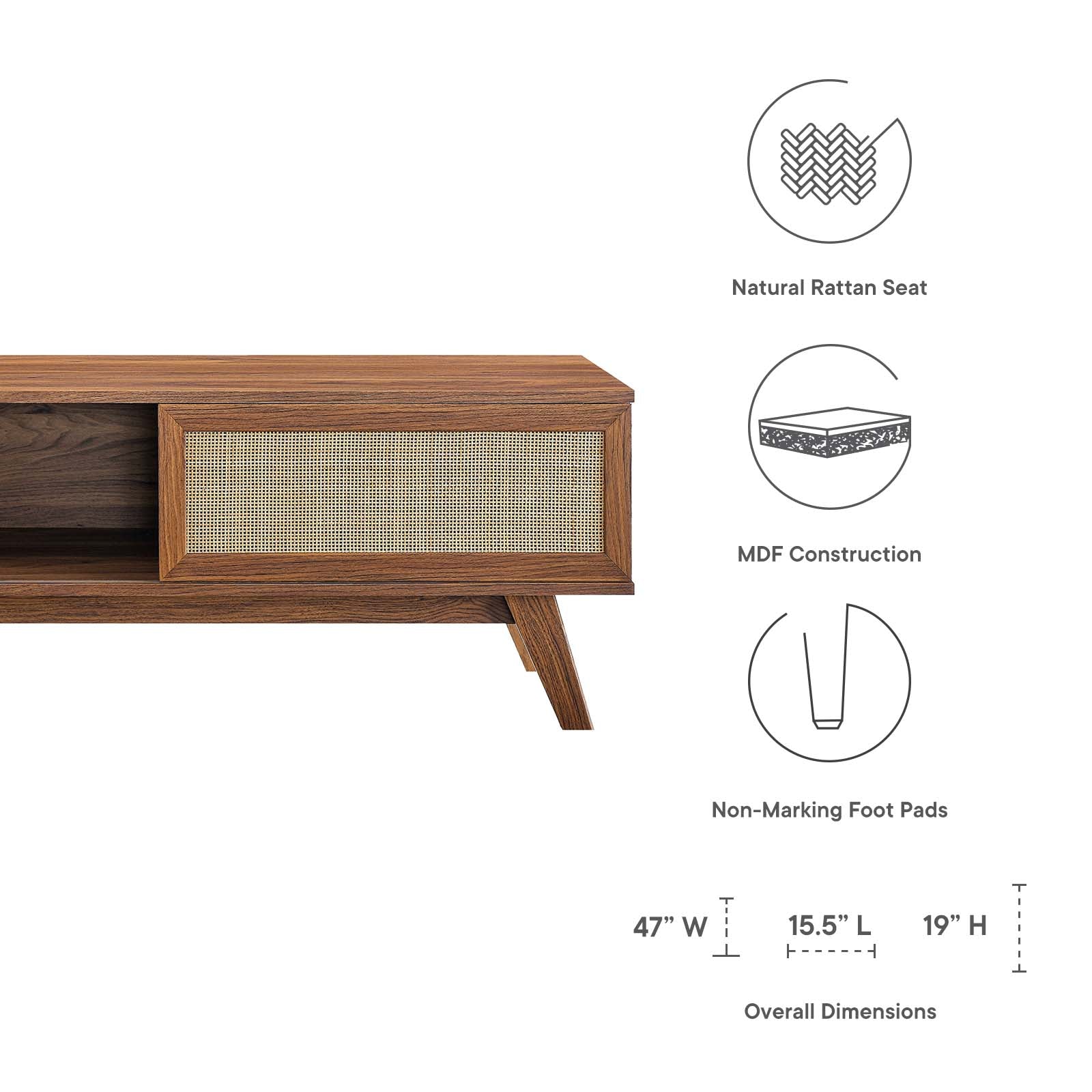 Soma 47" TV Stand By Modway - EEI-6039 - Image 14