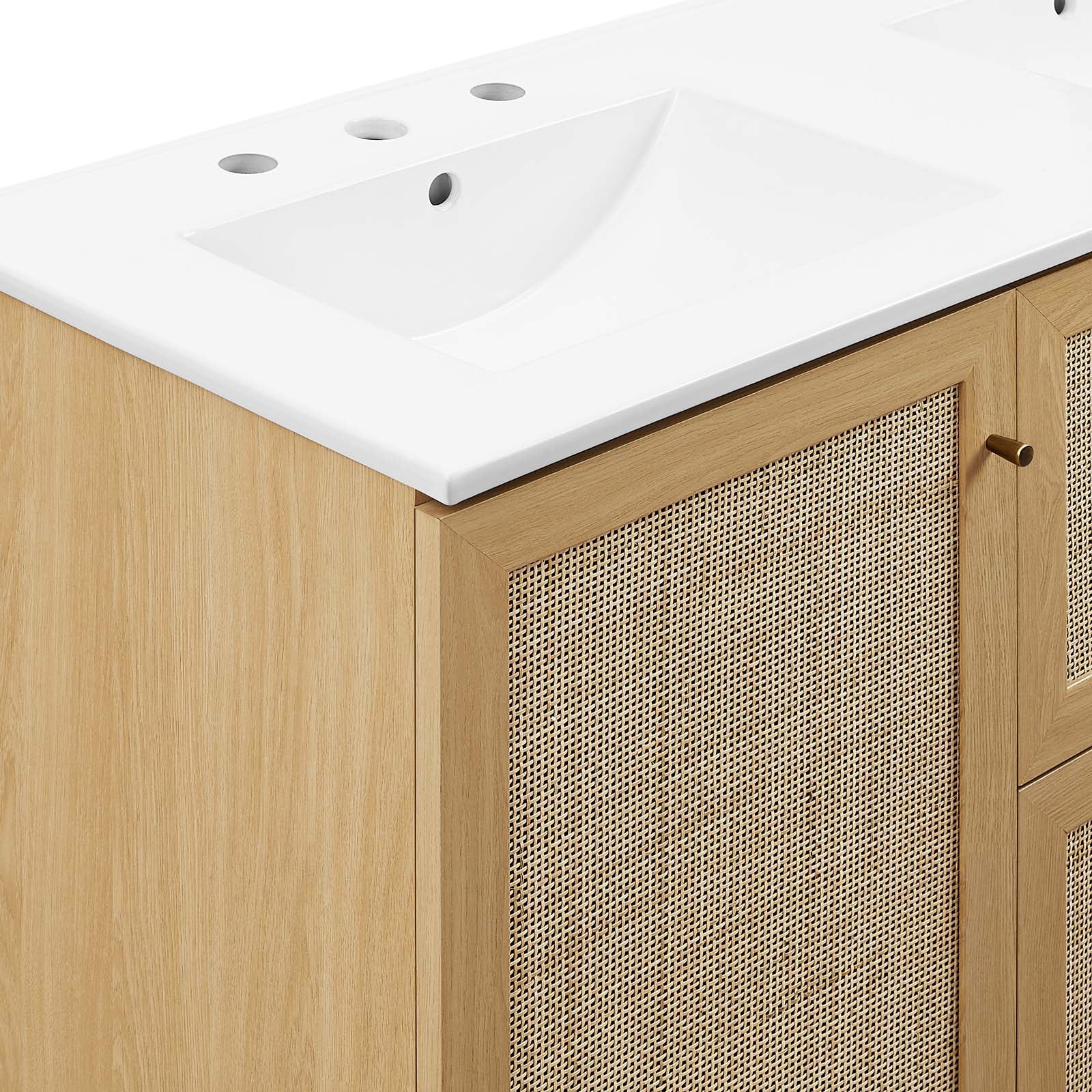 Soma 48” Double Sink Bathroom Vanity By Modway - EEI-6721 - Image 11