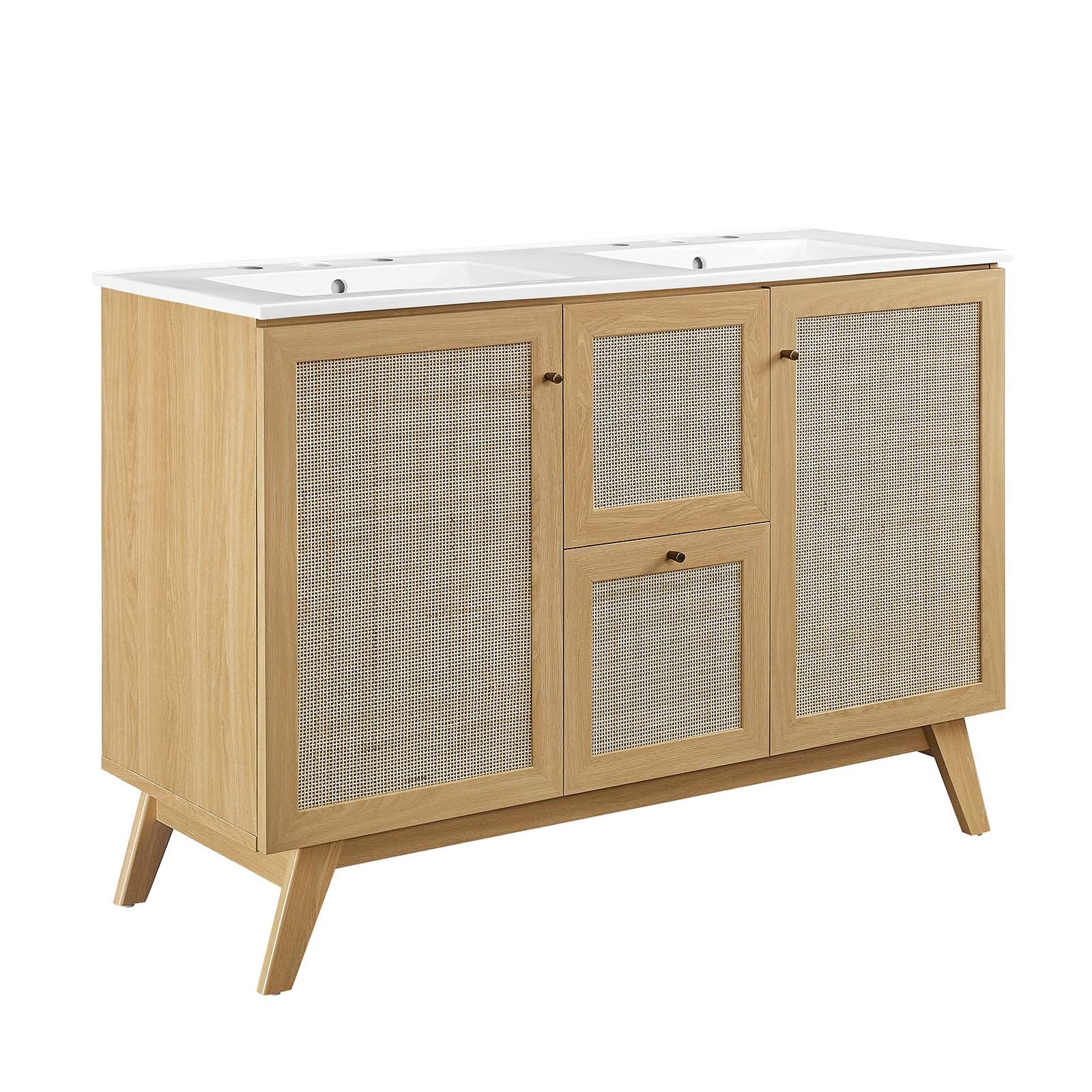 Soma 48” Double Sink Bathroom Vanity By Modway - EEI-6721 - Image 2