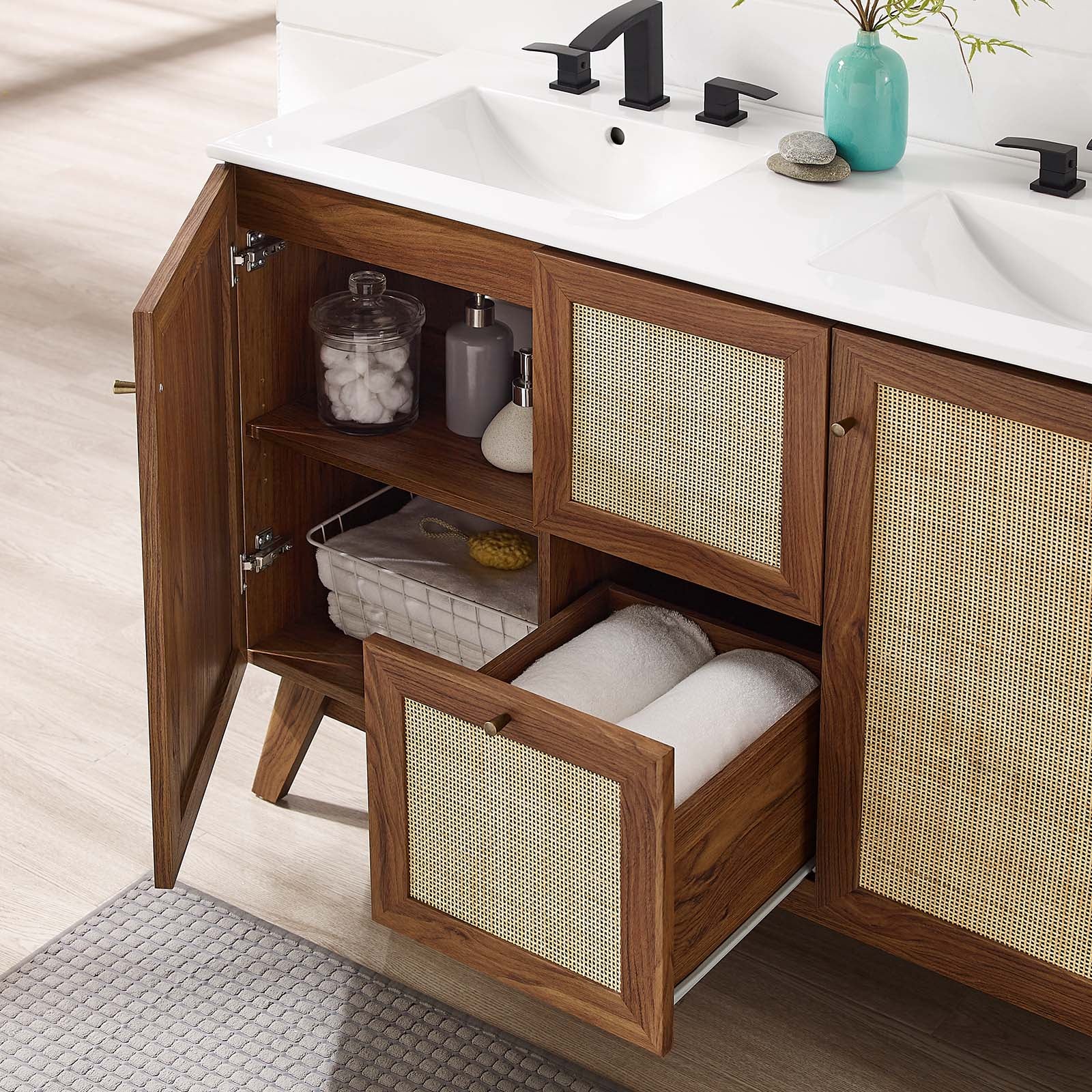 Soma 48” Double Sink Bathroom Vanity By Modway - EEI-6721 - Image 30