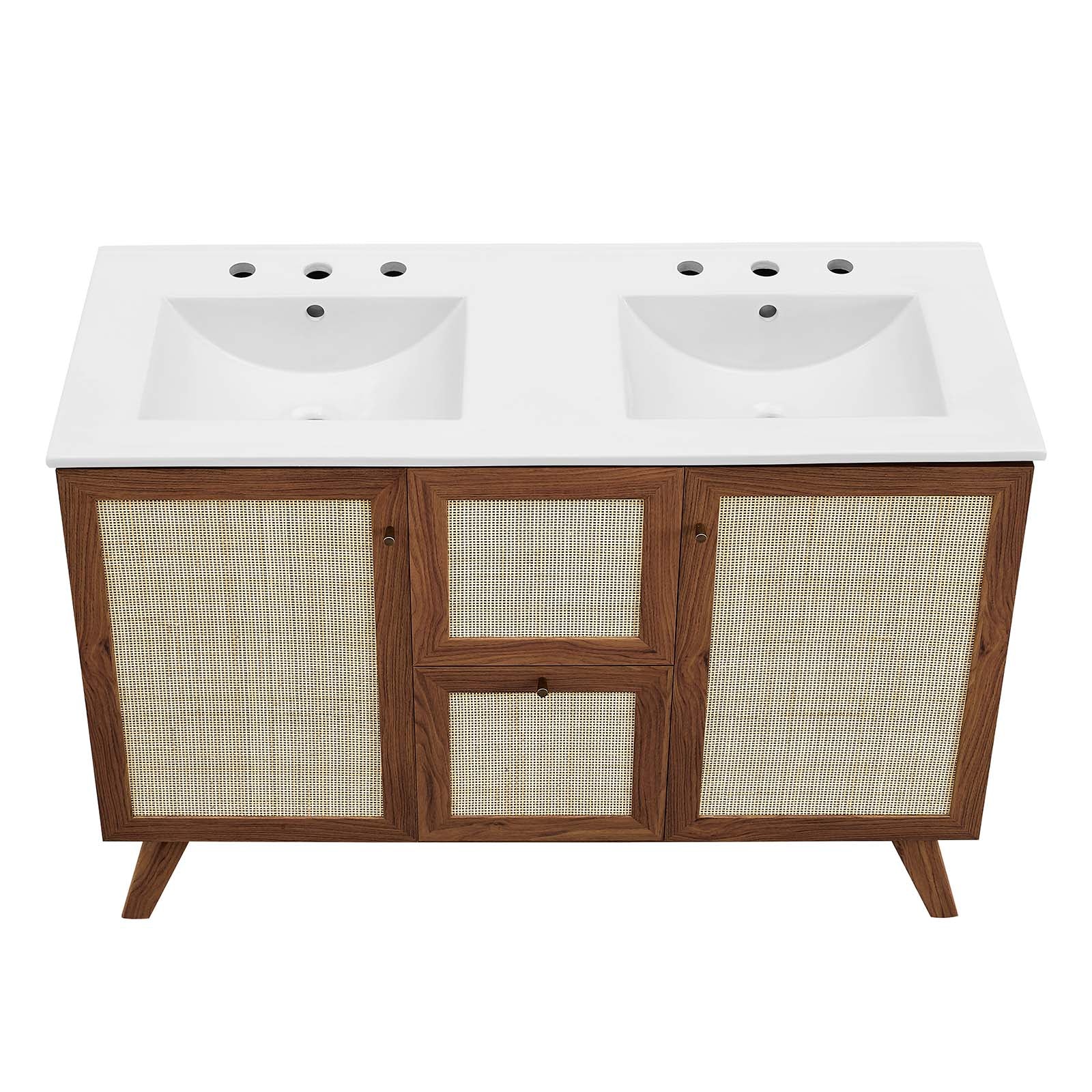Soma 48” Double Sink Bathroom Vanity By Modway - EEI-6721 - Image 32