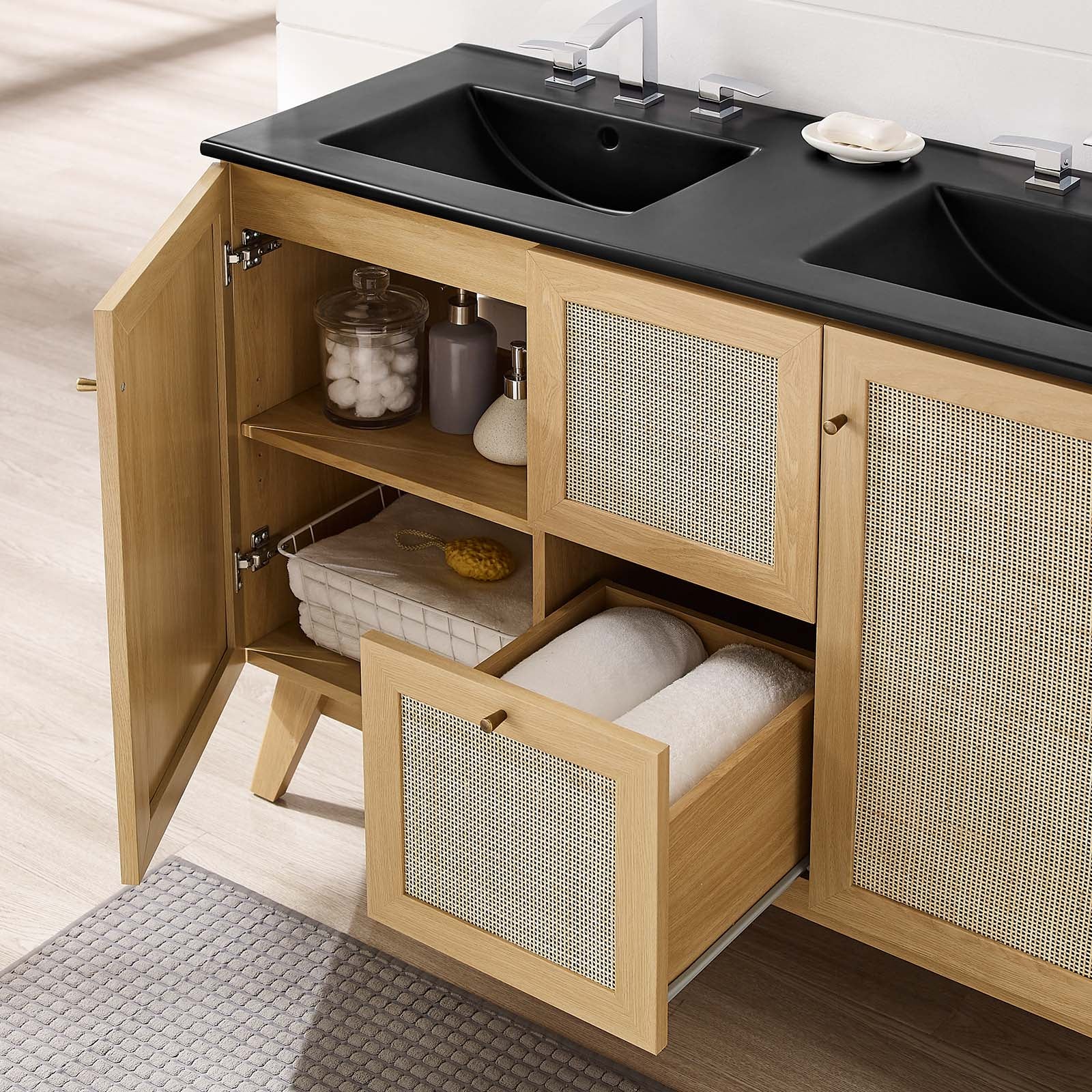 Soma 48” Double Sink Bathroom Vanity By Modway - EEI-6722 - Image 15