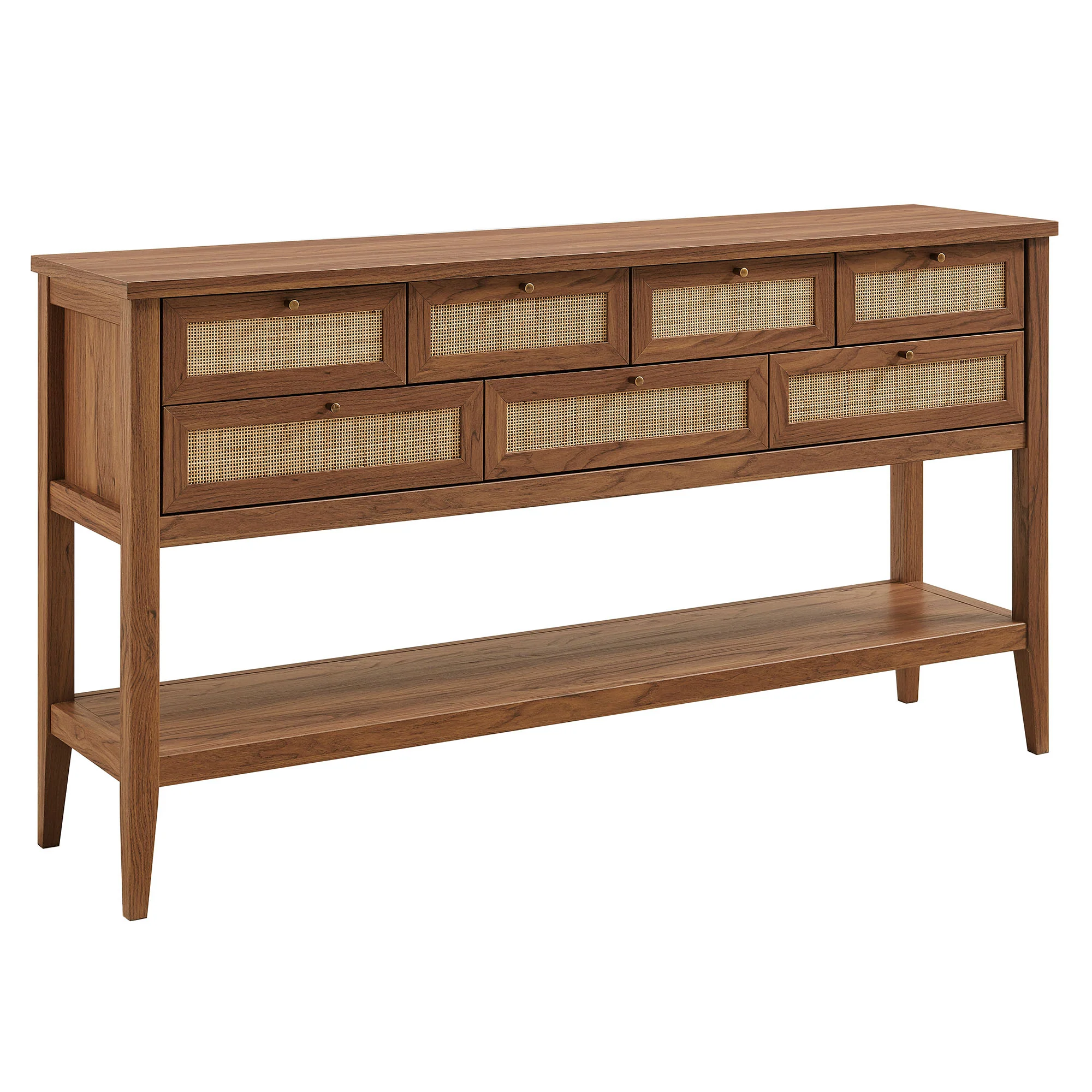 Soma 62 Inch Rattan Console Table by Modway - Image 11