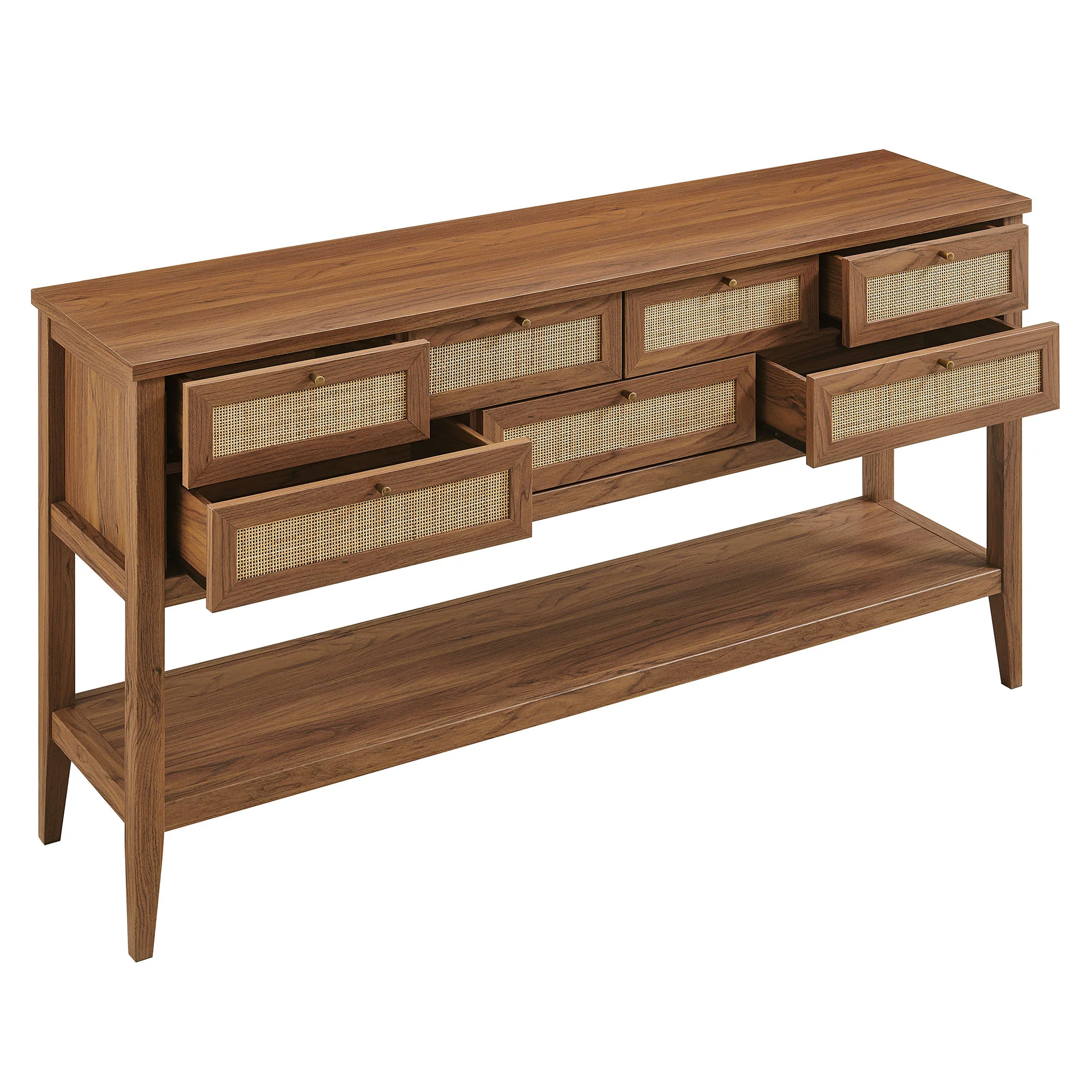 Soma 62 Inch Rattan Console Table by Modway - Image 14