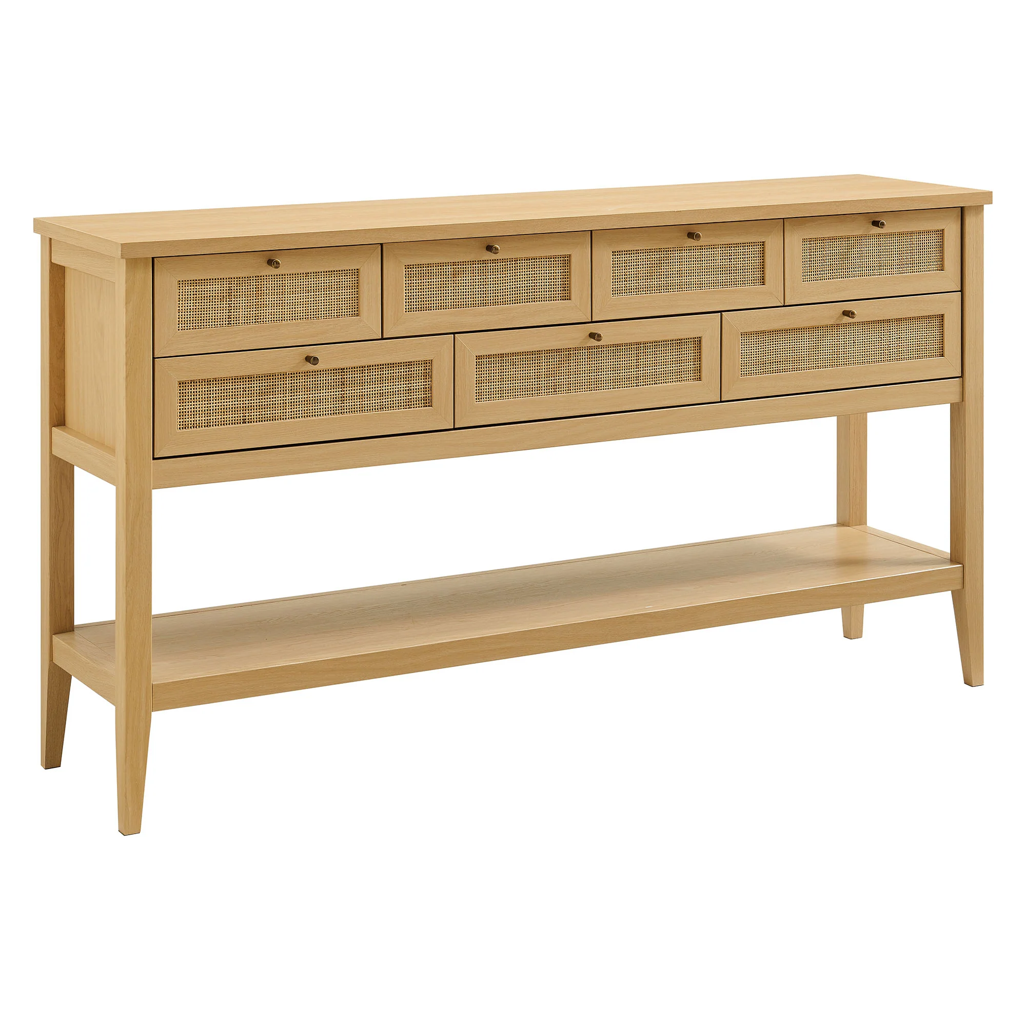 Soma 62 Inch Rattan Console Table by Modway - Image 2
