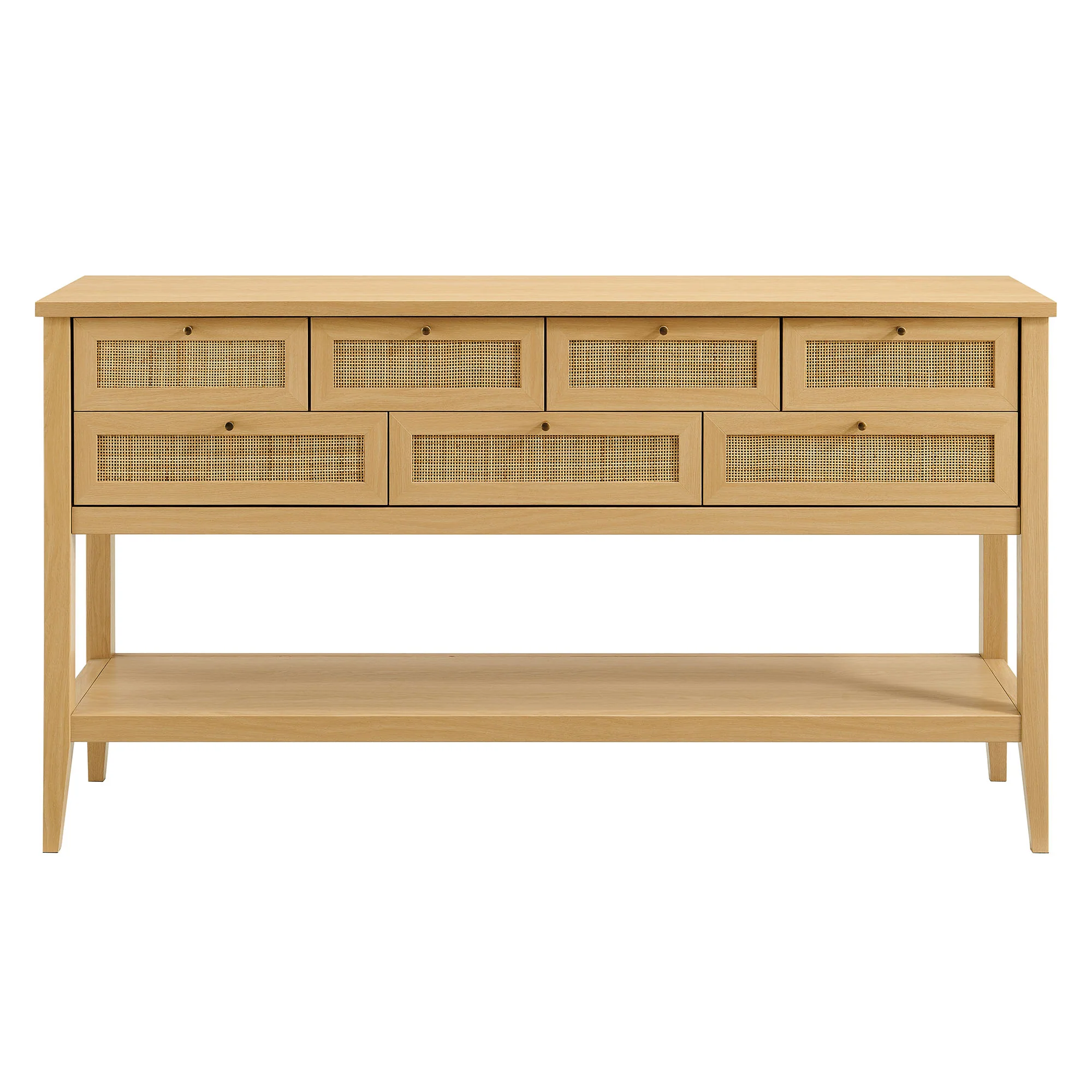 Soma 62 Inch Rattan Console Table by Modway - Image 4