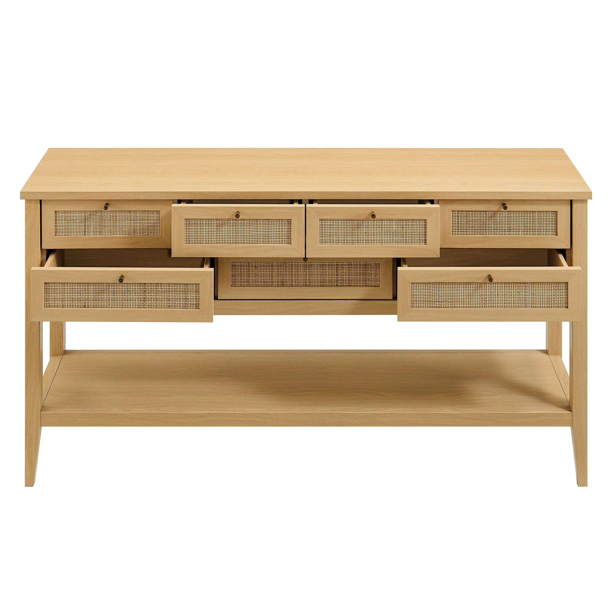 Soma 62 Inch Rattan Console Table by Modway - Image 6